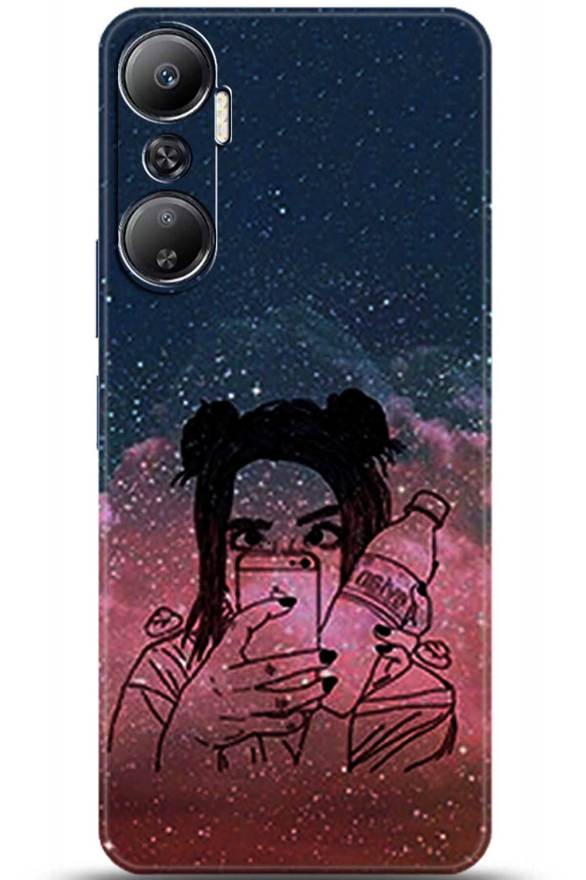 iNfinix Hot 20 Uyumlu Kılıf HD Baskılı Kılıf - Followed Institution 5917