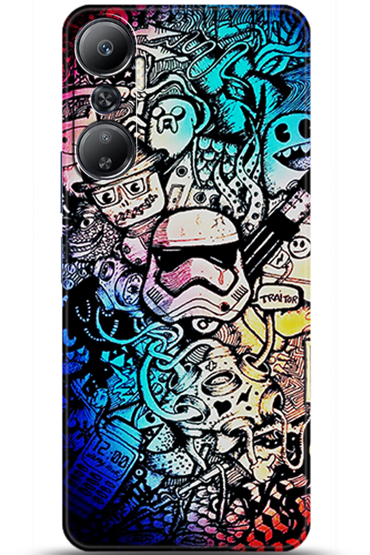 iNfinix Hot 20 Uyumlu Kılıf HD Baskılı Kılıf - Followed Institution 5973