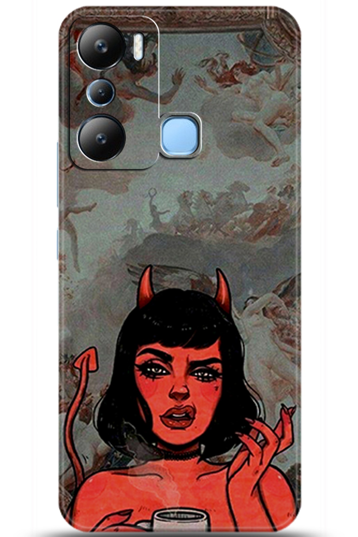 iNfinix Hot 20i Uyumlu Kılıf HD Baskılı Kılıf - Followed Institution 6047