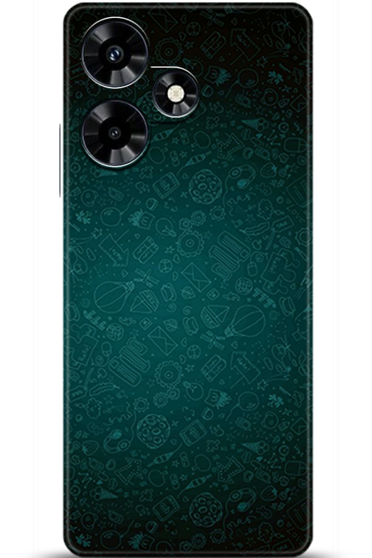 iNfinix Hot 30 Uyumlu Kılıf HD Baskılı Kılıf - Followed Institution 5255