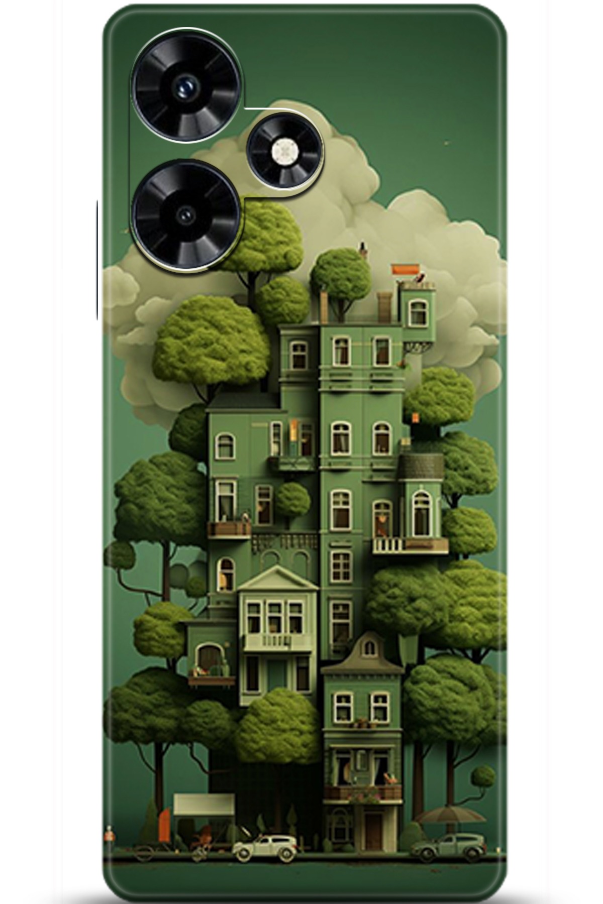 iNfinix Hot 30 Uyumlu Kılıf HD Baskılı Kılıf - Followed Institution 5273