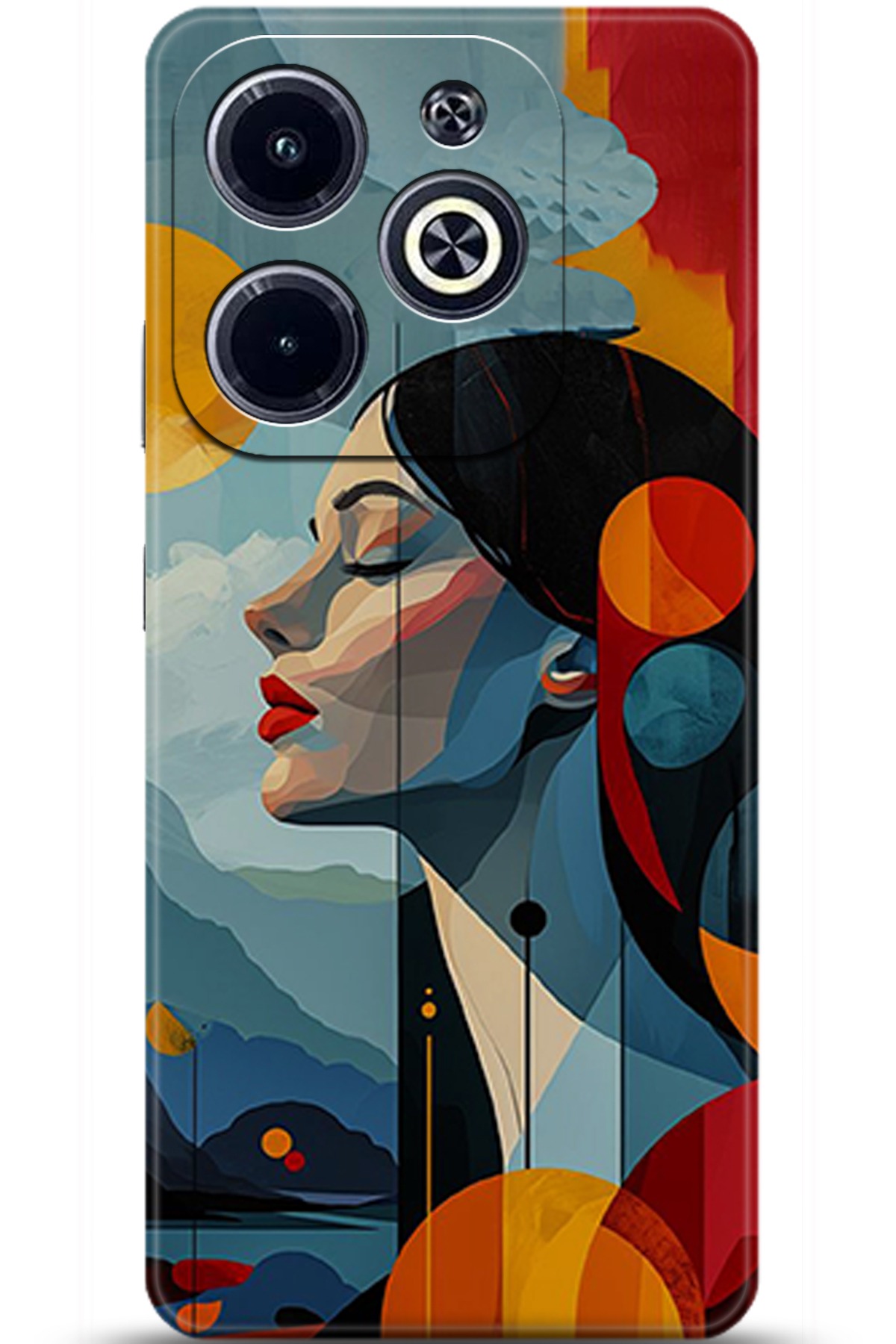 iNfinix Hot 40i Uyumlu Kılıf HD Baskılı Kılıf - Followed Institution 5367