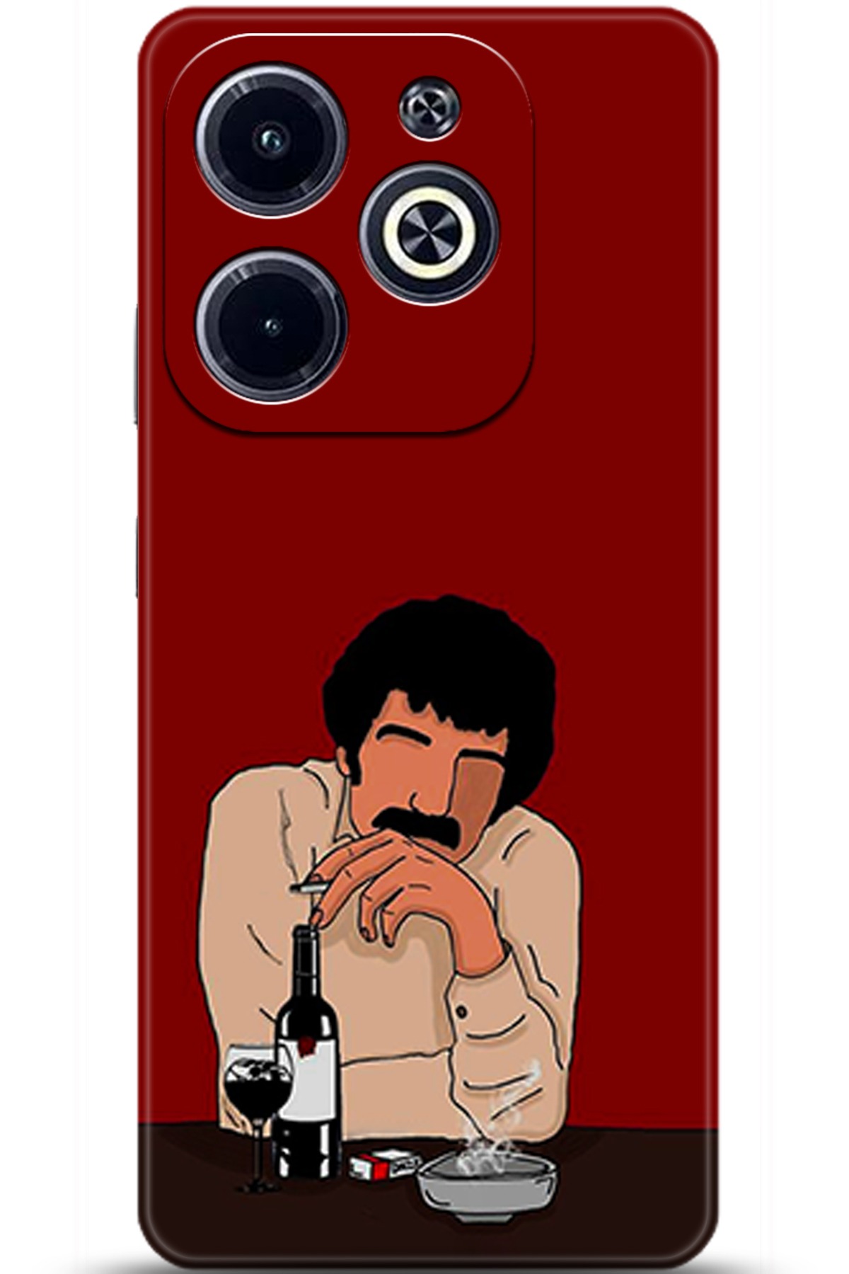 iNfinix Hot 40i Uyumlu Kılıf HD Baskılı Kılıf - Followed Institution 5396