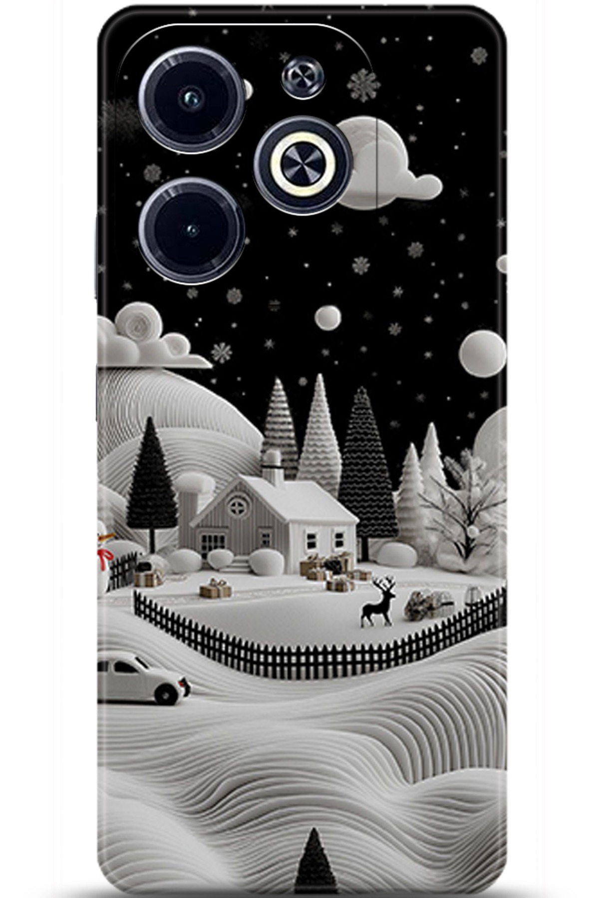 iNfinix Hot 40i Uyumlu Kılıf HD Baskılı Kılıf - Followed Institution 5724