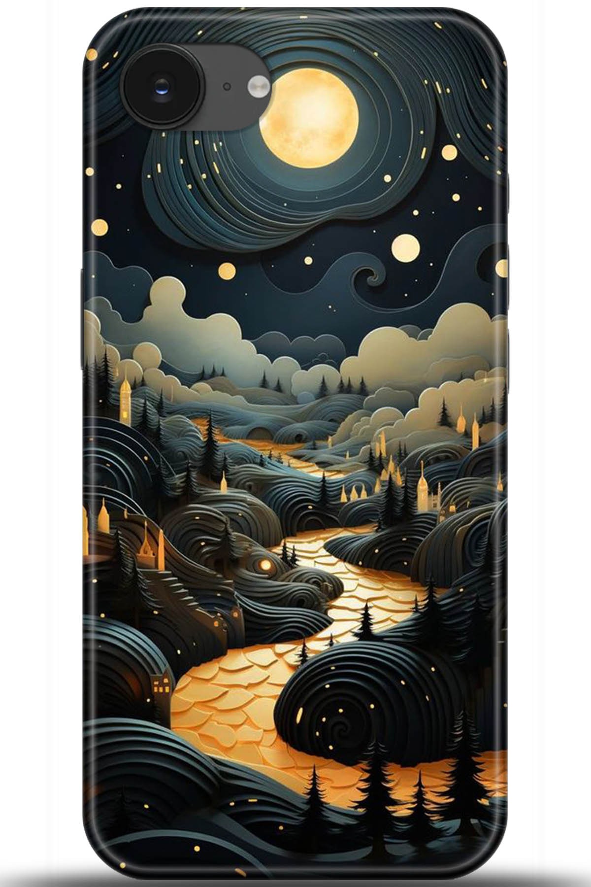 Apple iPhone 16e Uyumlu Kılıf HD Baskılı Kılıf - Followed Institution 5268