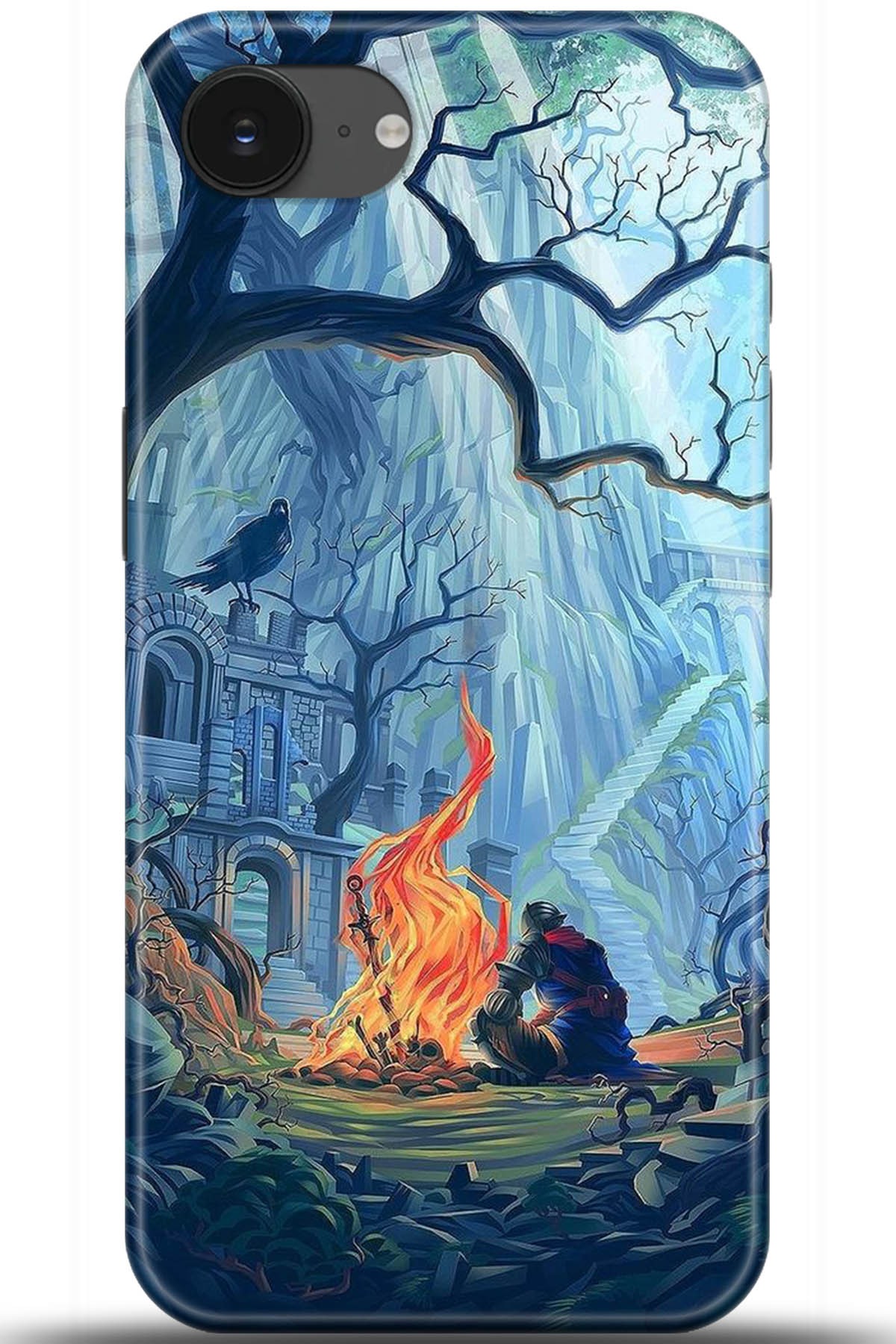 Apple iPhone 16e Uyumlu Kılıf HD Baskılı Kılıf - Followed Institution 5308