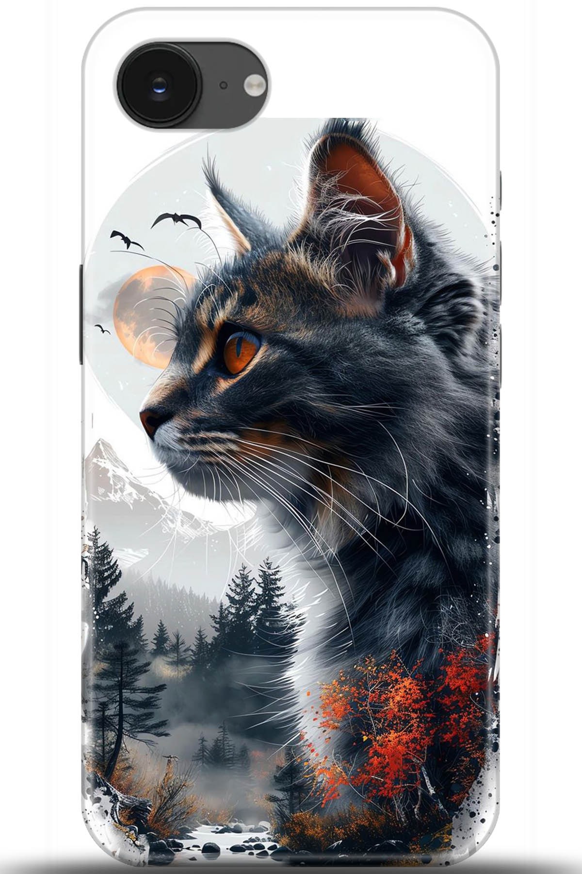 Apple iPhone 16e Uyumlu Kılıf HD Baskılı Kılıf - Followed Institution 5319