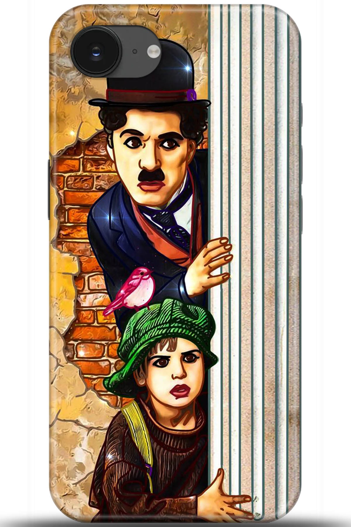 Apple iPhone 16e Uyumlu Kılıf HD Baskılı Kılıf - Followed Institution 5348