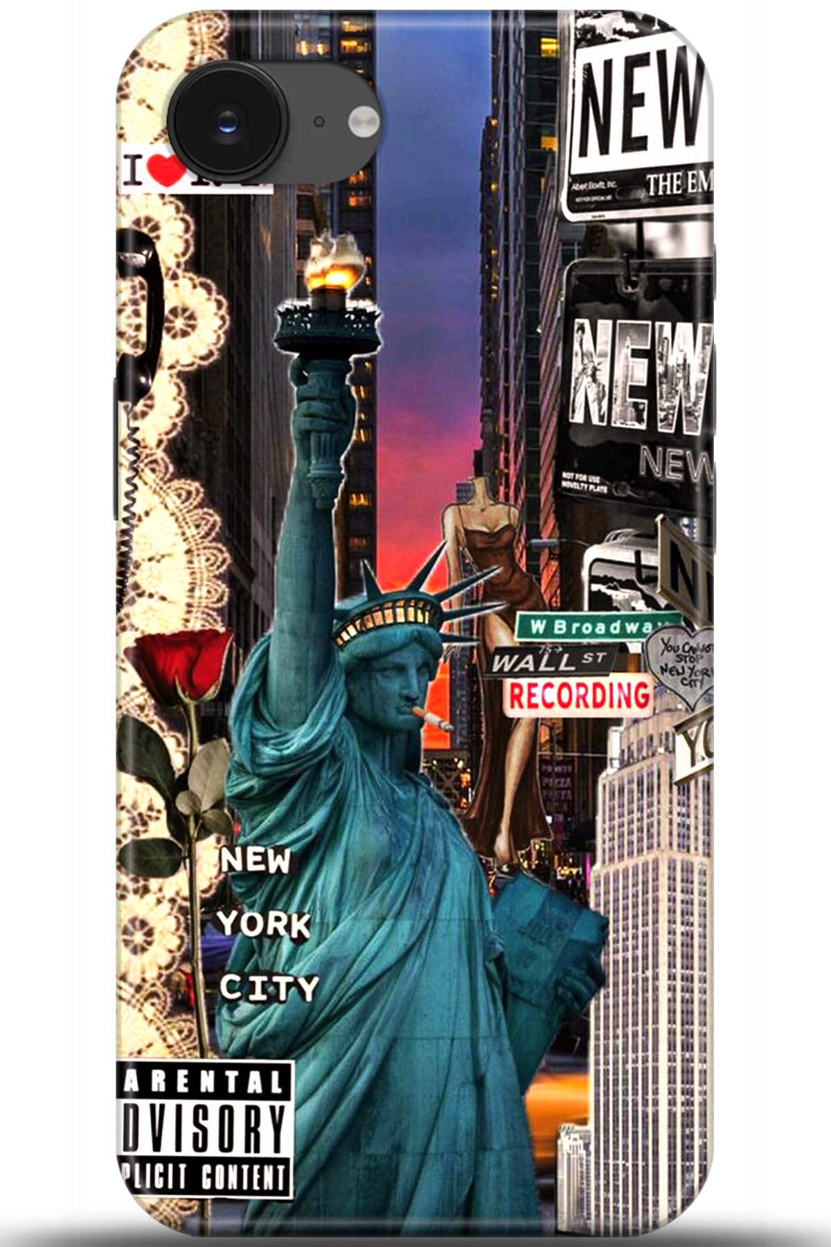 Apple iPhone 16e Uyumlu Kılıf HD Baskılı Kılıf - Followed Institution 5618