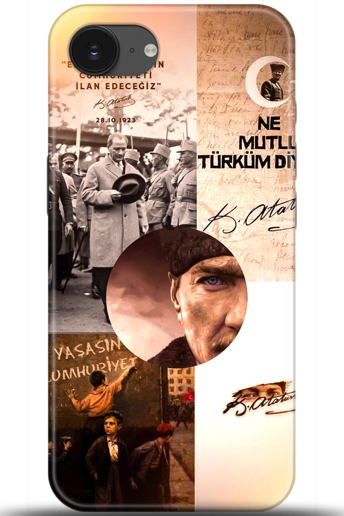 Apple iPhone 16e Uyumlu Kılıf HD Baskılı Kılıf - Followed Institution 5675