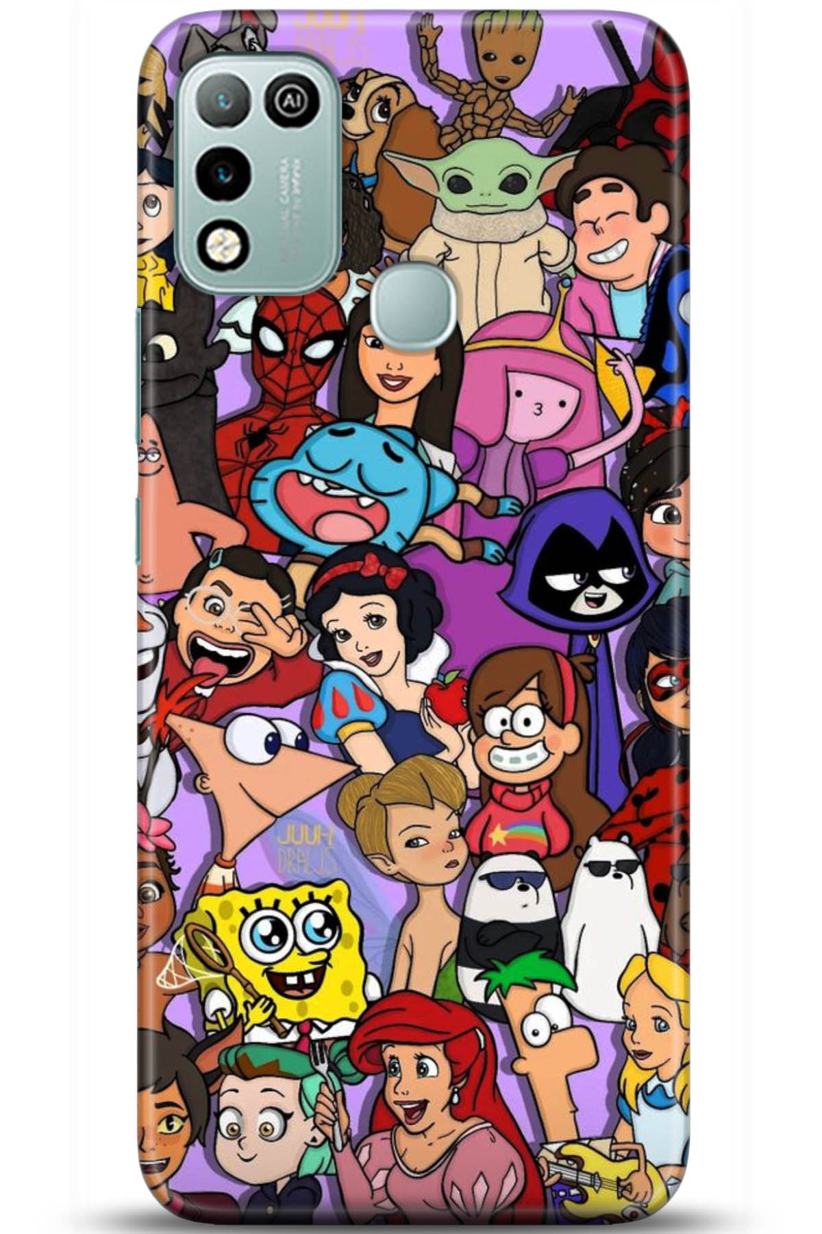 iNfinix Hot 10 Uyumlu Kılıf HD Baskılı Kılıf - Followed Institution 5168