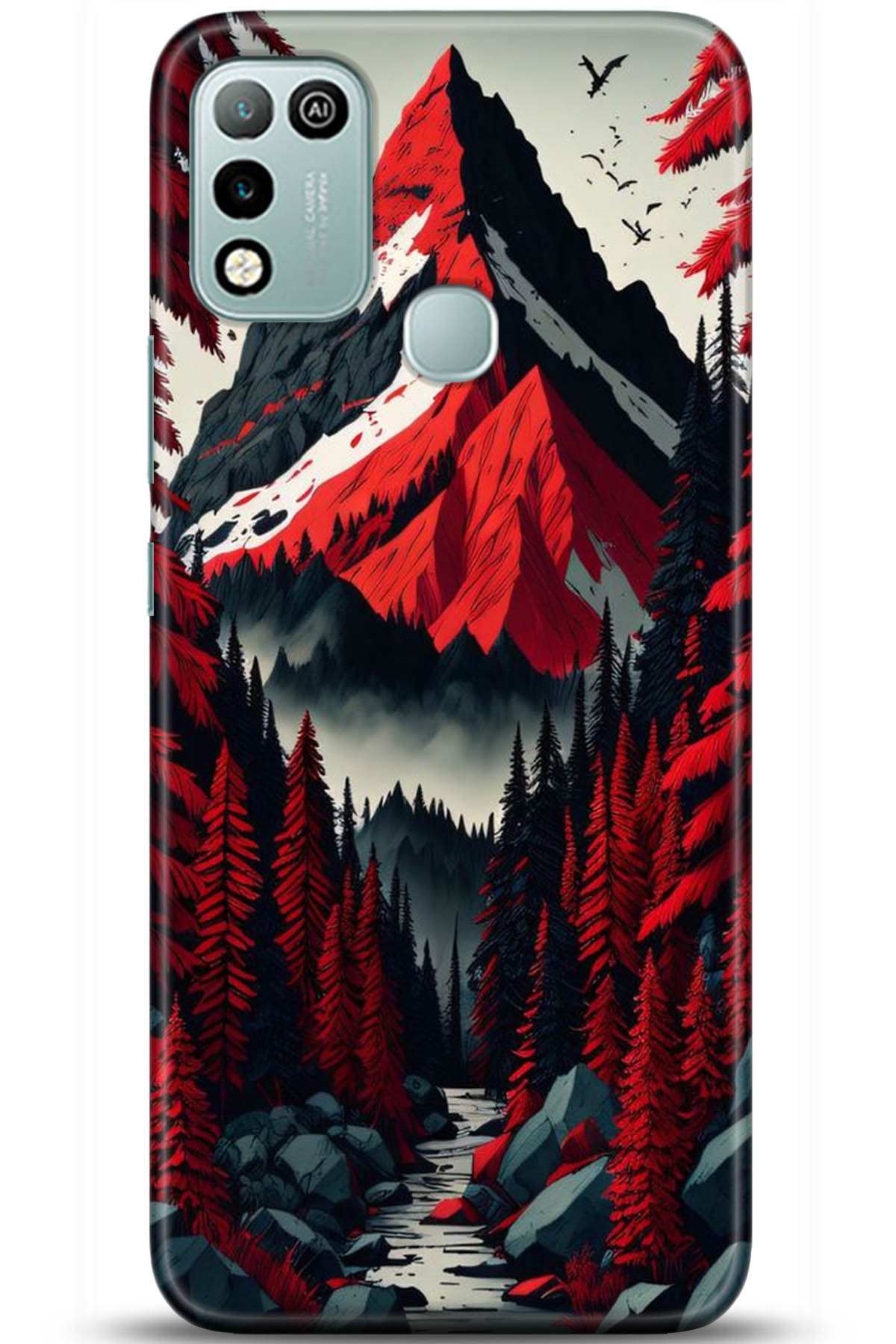 iNfinix Hot 10 Uyumlu Kılıf HD Baskılı Kılıf - Followed Institution 5196