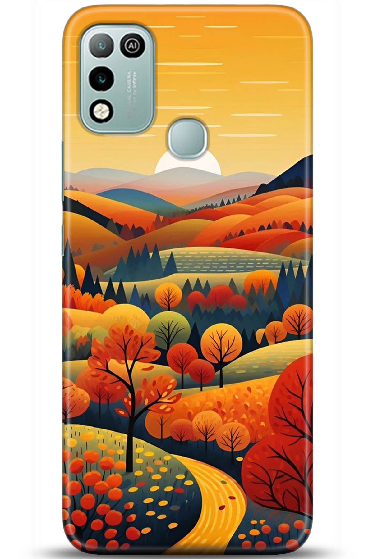 iNfinix Hot 10 Uyumlu Kılıf HD Baskılı Kılıf - Followed Institution 5356