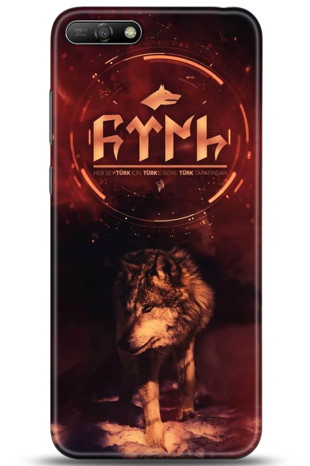 Huawei Y6 2018 Uyumlu Kılıf HD Baskılı Kılıf - Followed Institution 5056