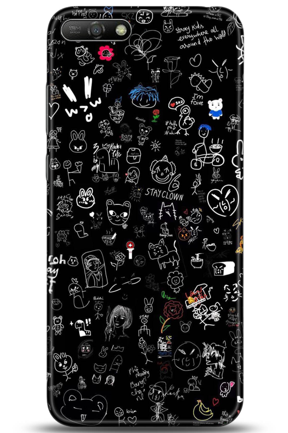 Huawei Y6 2018 Uyumlu Kılıf HD Baskılı Kılıf - Followed Institution 5143