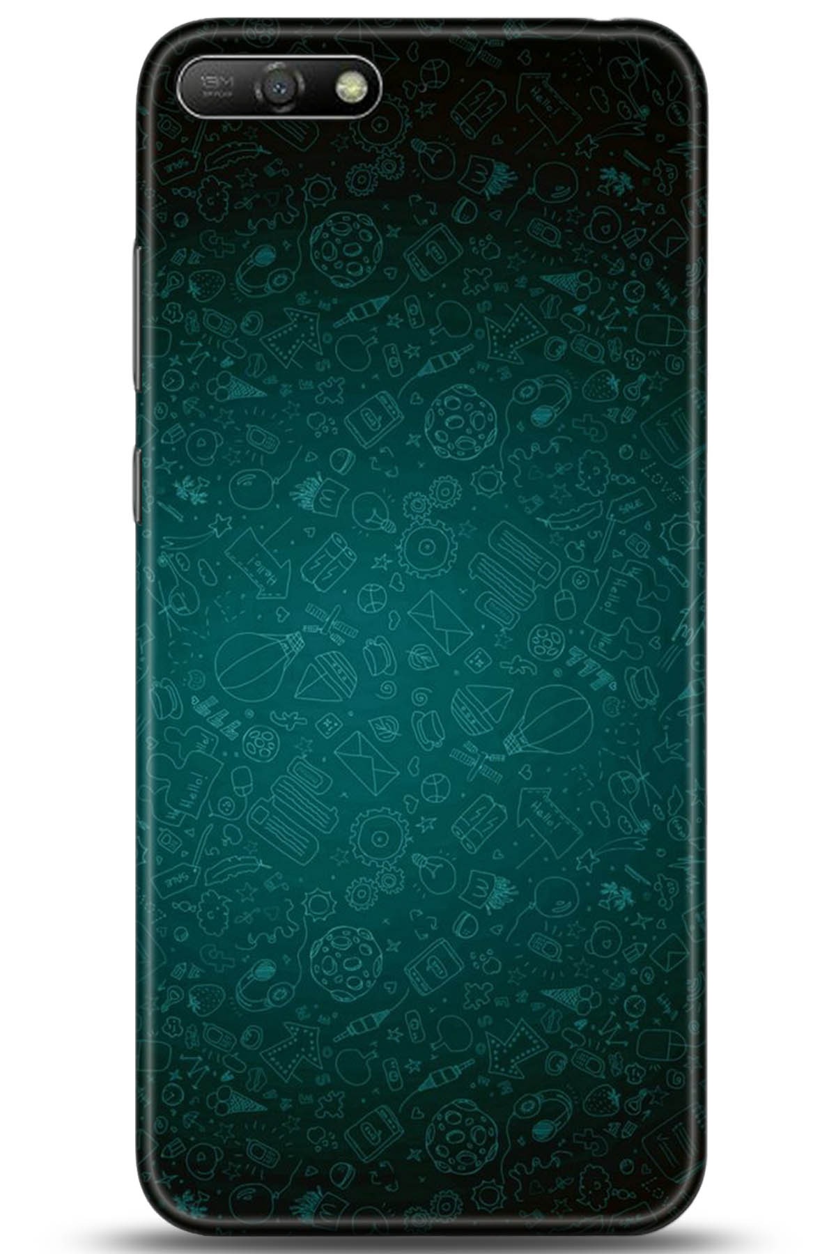 Huawei Y6 2018 Uyumlu Kılıf HD Baskılı Kılıf - Followed Institution 5255