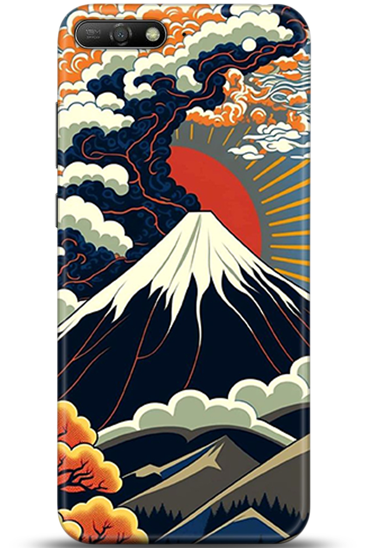 Huawei Y6 2018 Uyumlu Kılıf HD Baskılı Kılıf - Followed Institution 5342