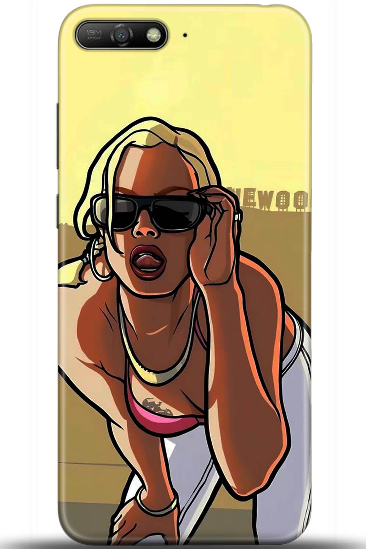 Huawei Y6 2018 Uyumlu Kılıf HD Baskılı Kılıf - Followed Institution 5412