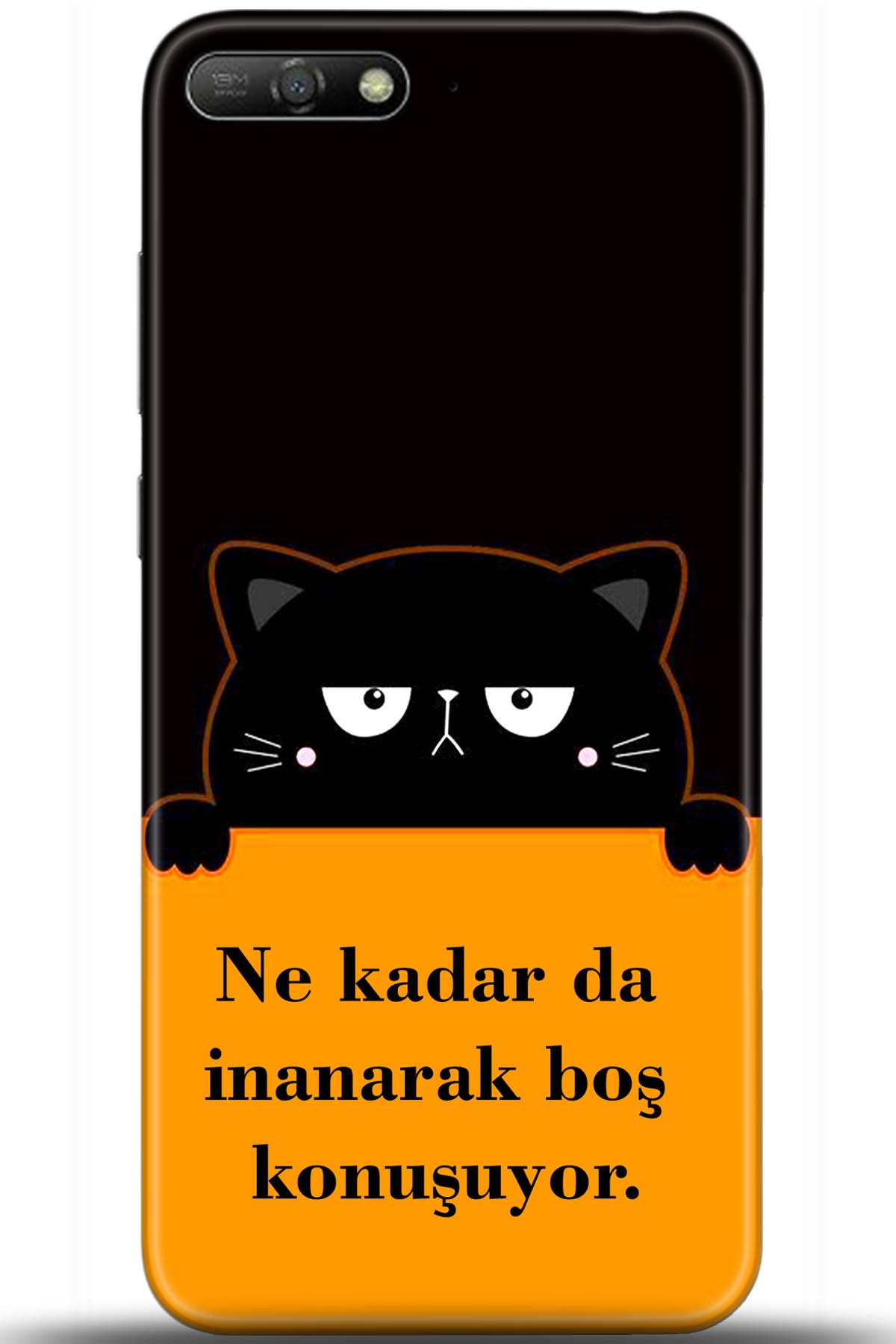 Huawei Y6 2018 Uyumlu Kılıf HD Baskılı Kılıf - Followed Institution 5468