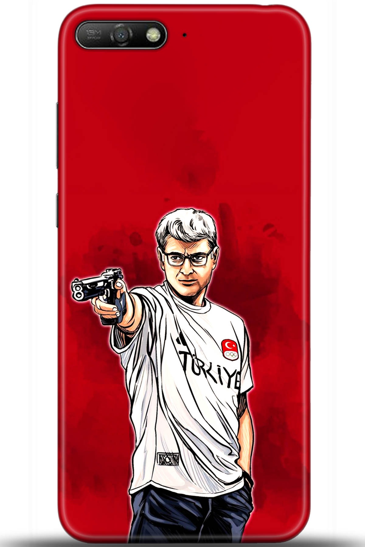 Huawei Y6 2018 Uyumlu Kılıf HD Baskılı Kılıf - Followed Institution 5533