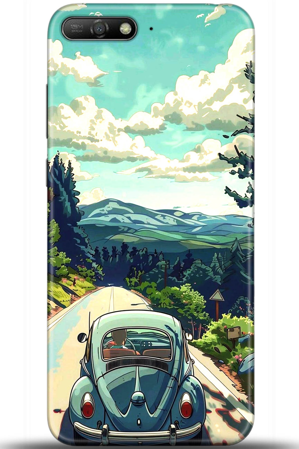 Huawei Y6 2018 Uyumlu Kılıf HD Baskılı Kılıf - Followed Institution 5563