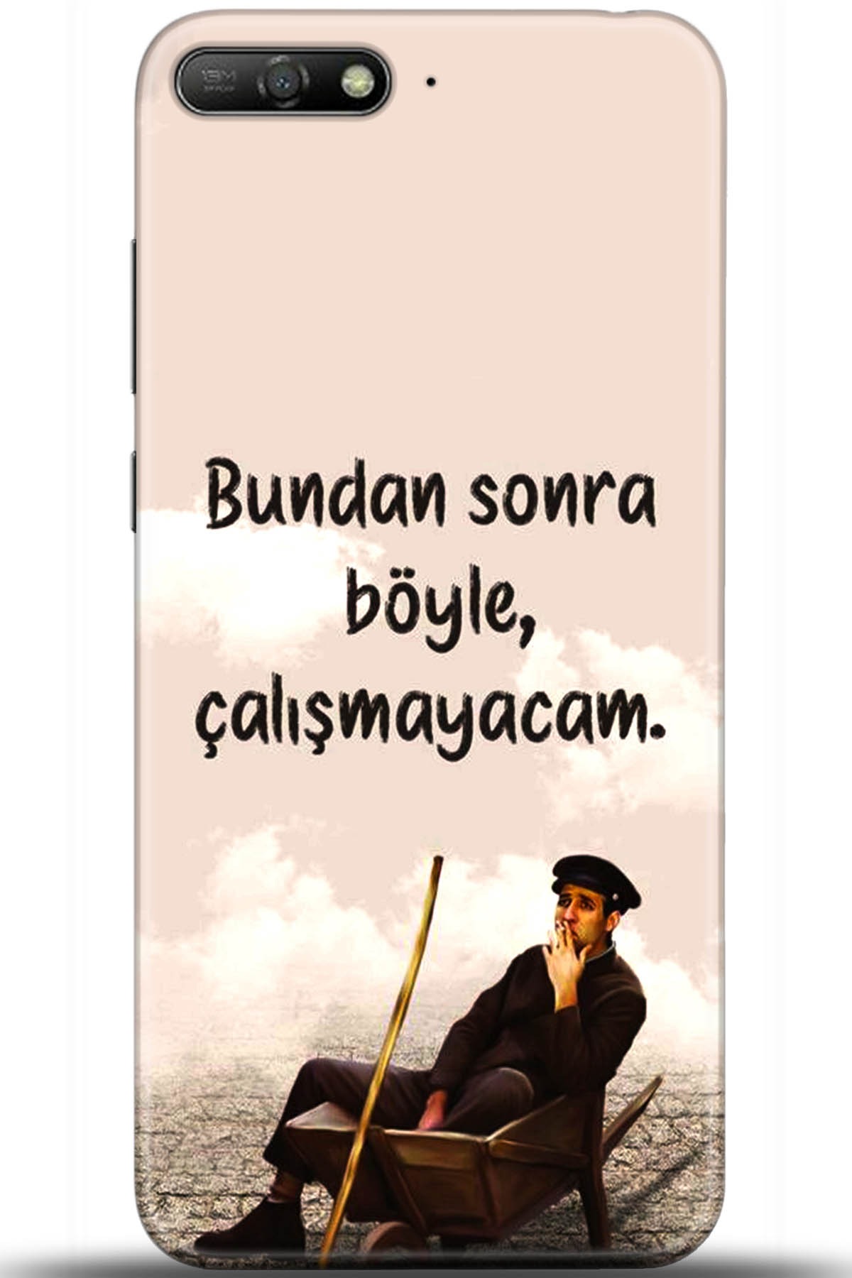 Huawei Y6 2018 Uyumlu Kılıf HD Baskılı Kılıf - Followed Institution 5592