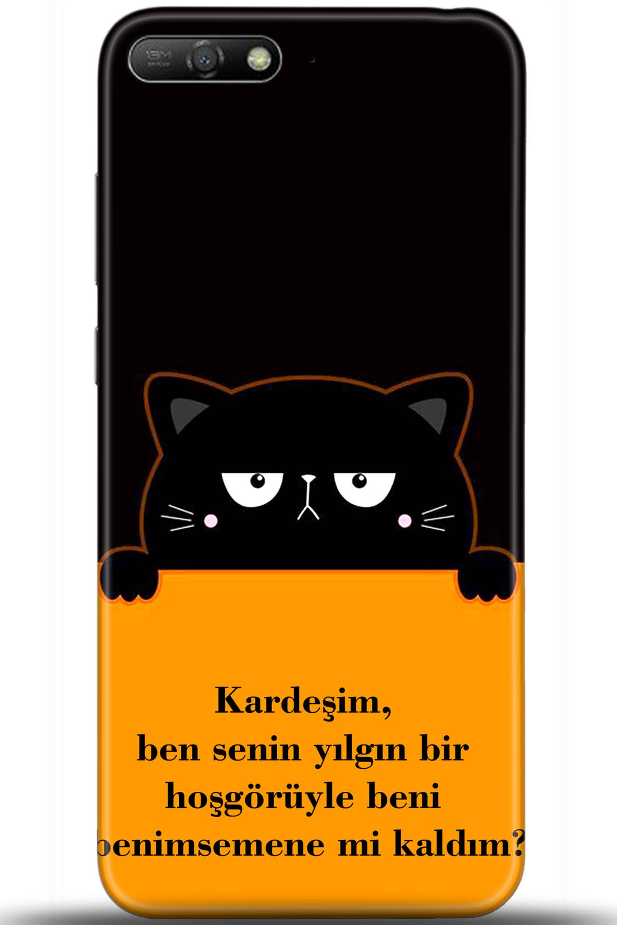 Huawei Y6 2018 Uyumlu Kılıf HD Baskılı Kılıf - Followed Institution 5718