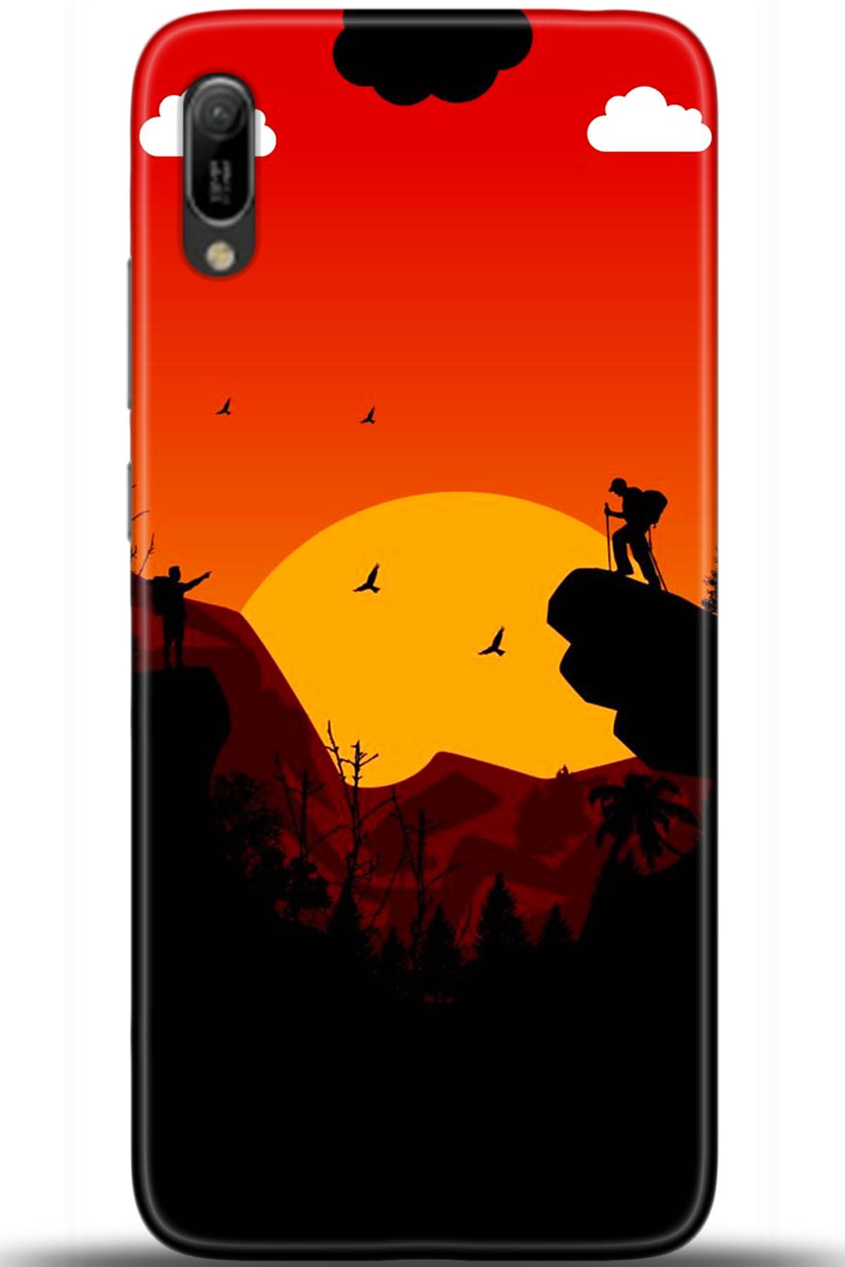 Huawei Y6 2018 Uyumlu Kılıf HD Baskılı Kılıf - Followed Institution 5407