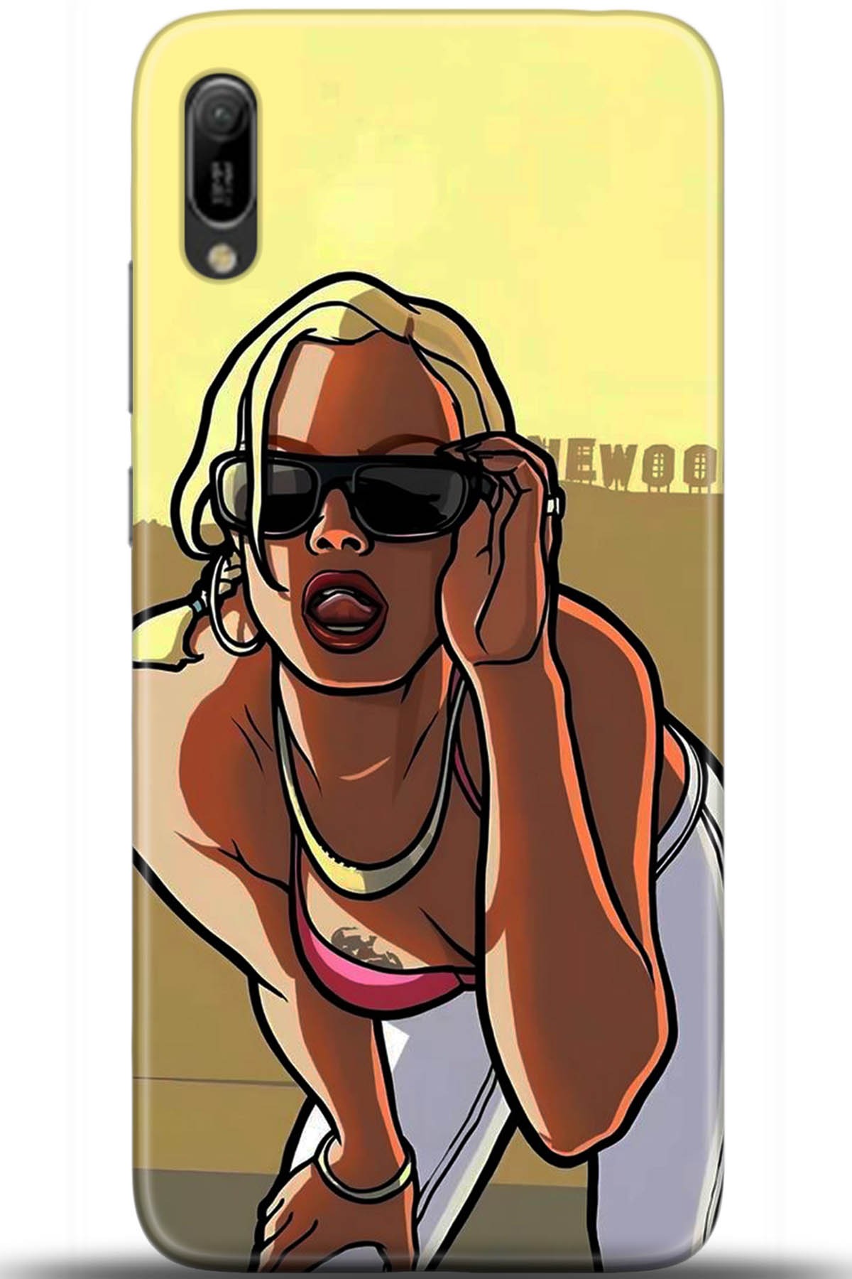 Huawei Y6 2018 Uyumlu Kılıf HD Baskılı Kılıf - Followed Institution 5412