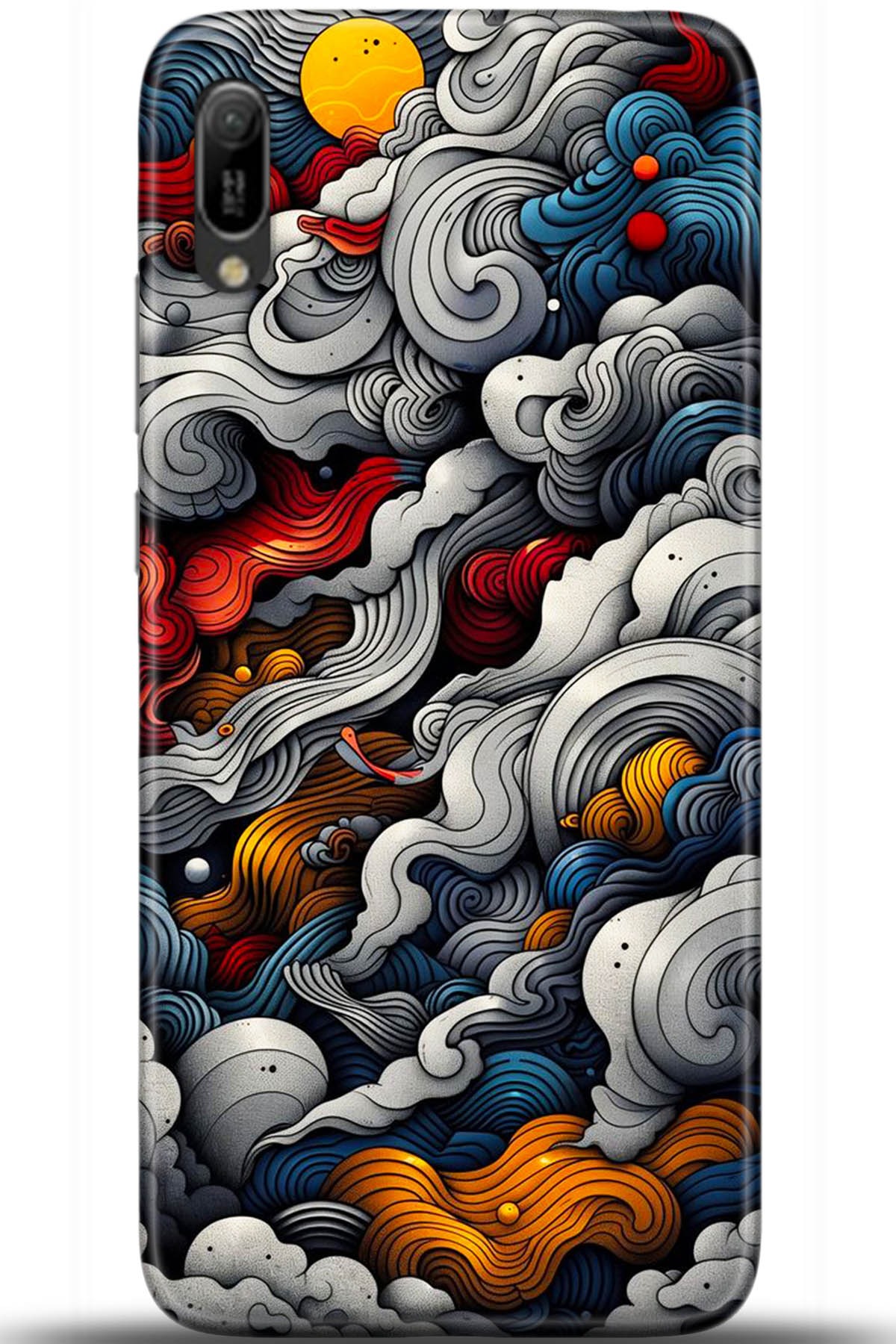 Huawei Y6 2018 Uyumlu Kılıf HD Baskılı Kılıf - Followed Institution 5436