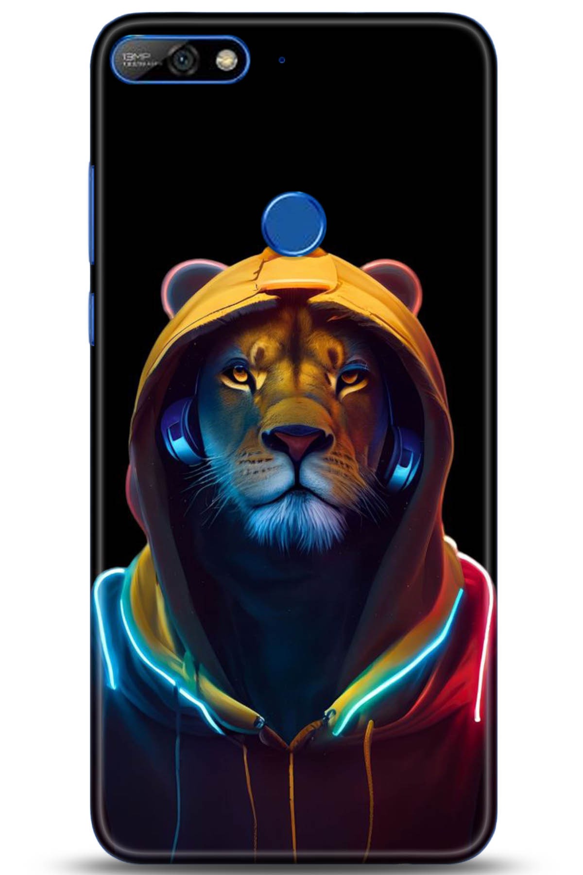 Huawei Y7 2018 Uyumlu Kılıf HD Baskılı Kılıf - Followed Institution 5057