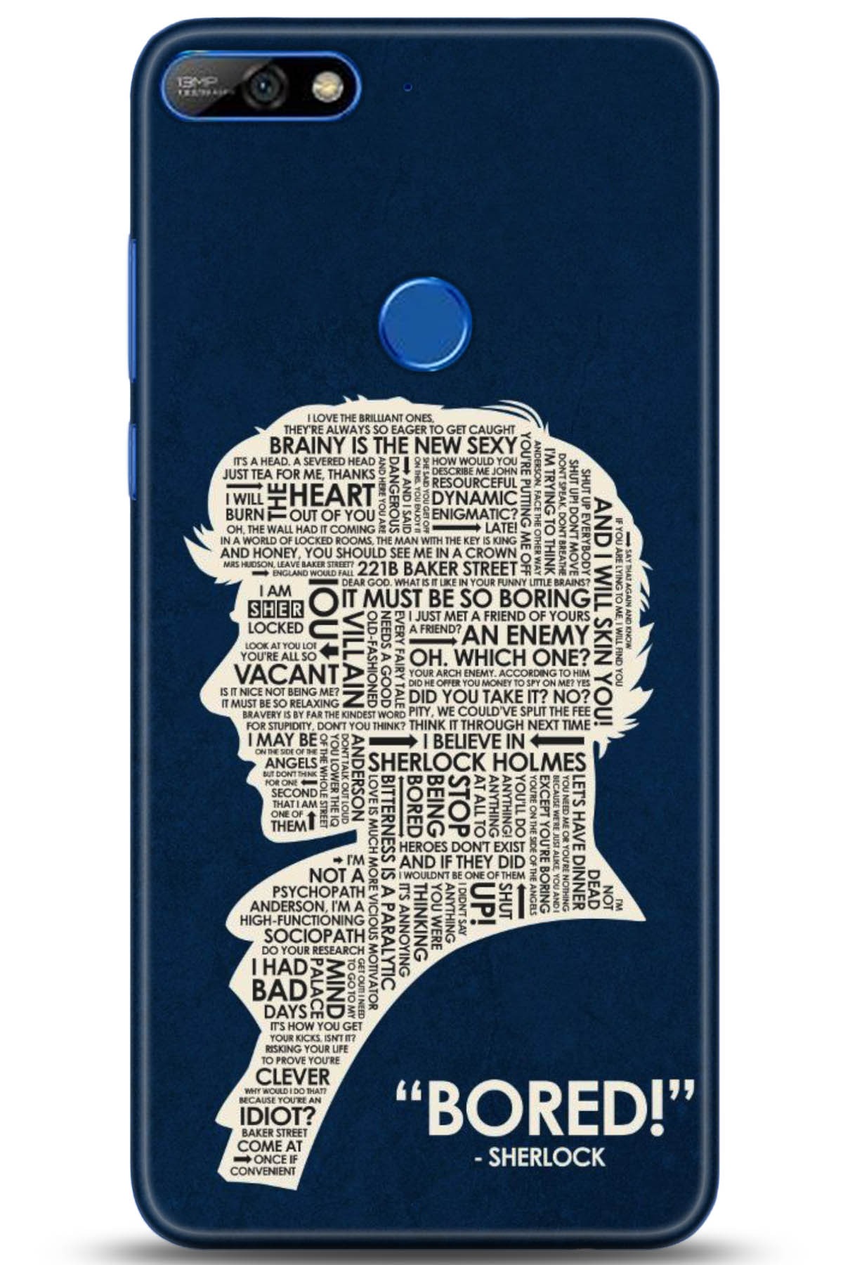 Huawei Y7 2018 Uyumlu Kılıf HD Baskılı Kılıf - Followed Institution 5156