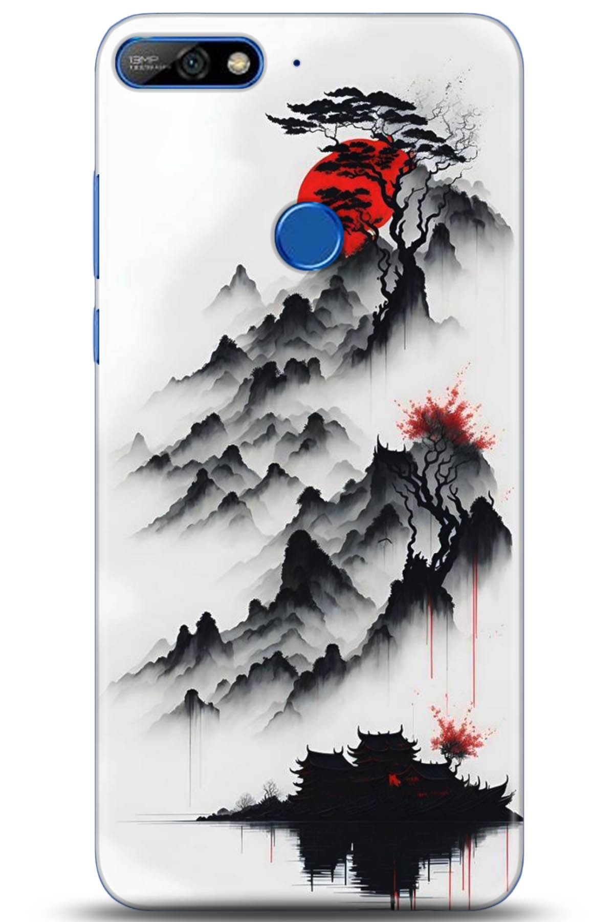 Huawei Y7 2018 Uyumlu Kılıf HD Baskılı Kılıf - Followed Institution 5172