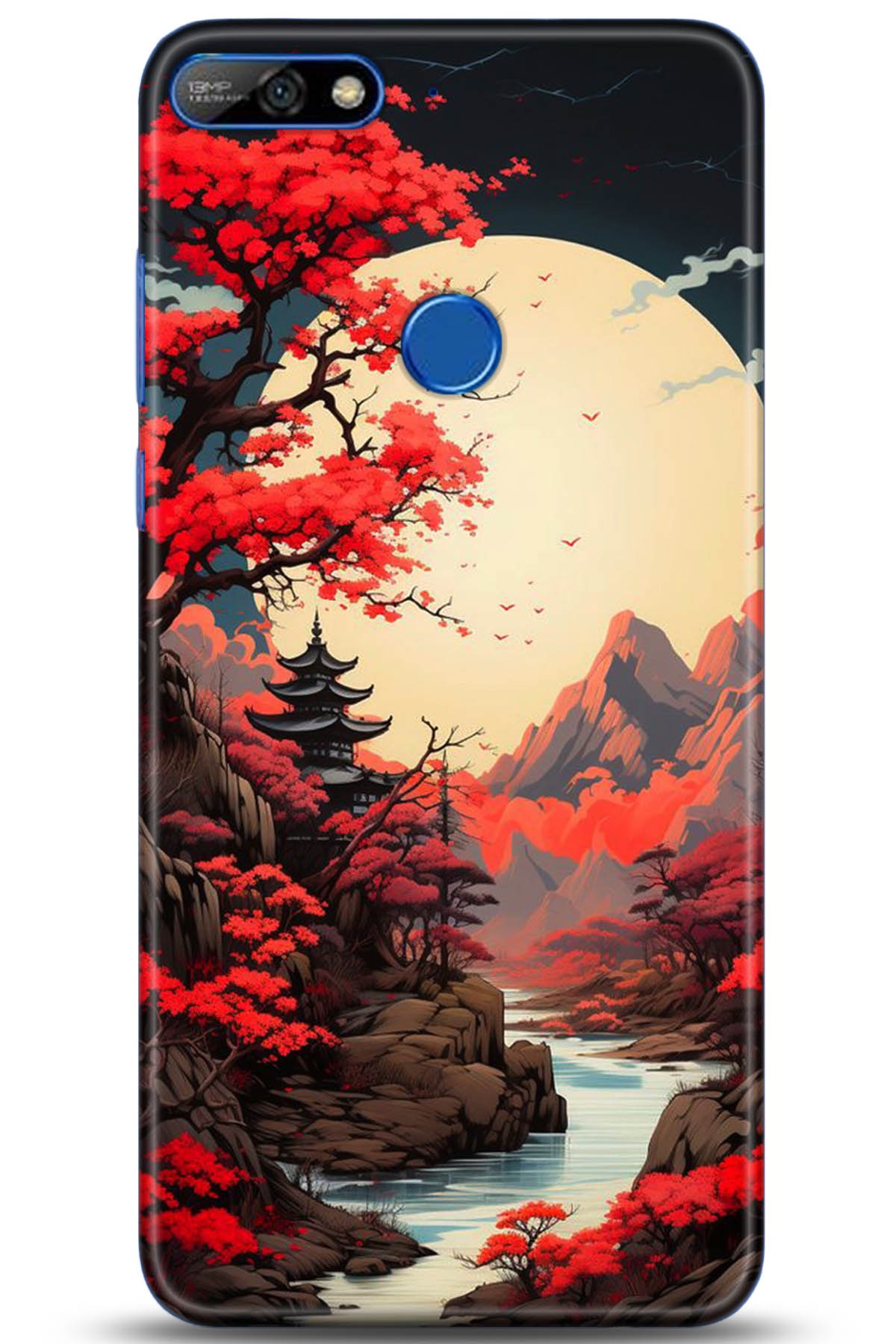 Huawei Y7 2018 Uyumlu Kılıf HD Baskılı Kılıf - Followed Institution 5242