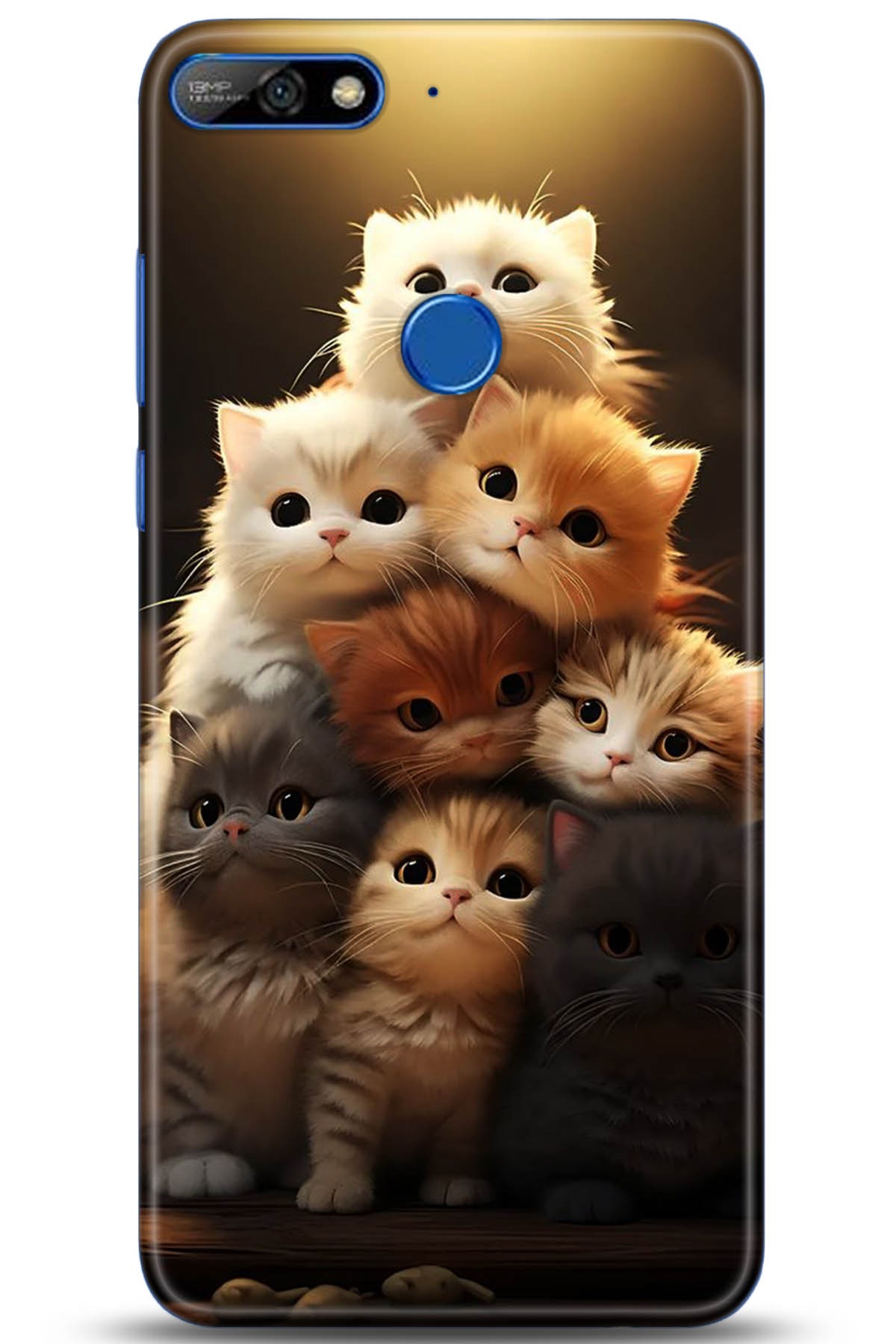 Huawei Y7 2018 Uyumlu Kılıf HD Baskılı Kılıf - Followed Institution 5254