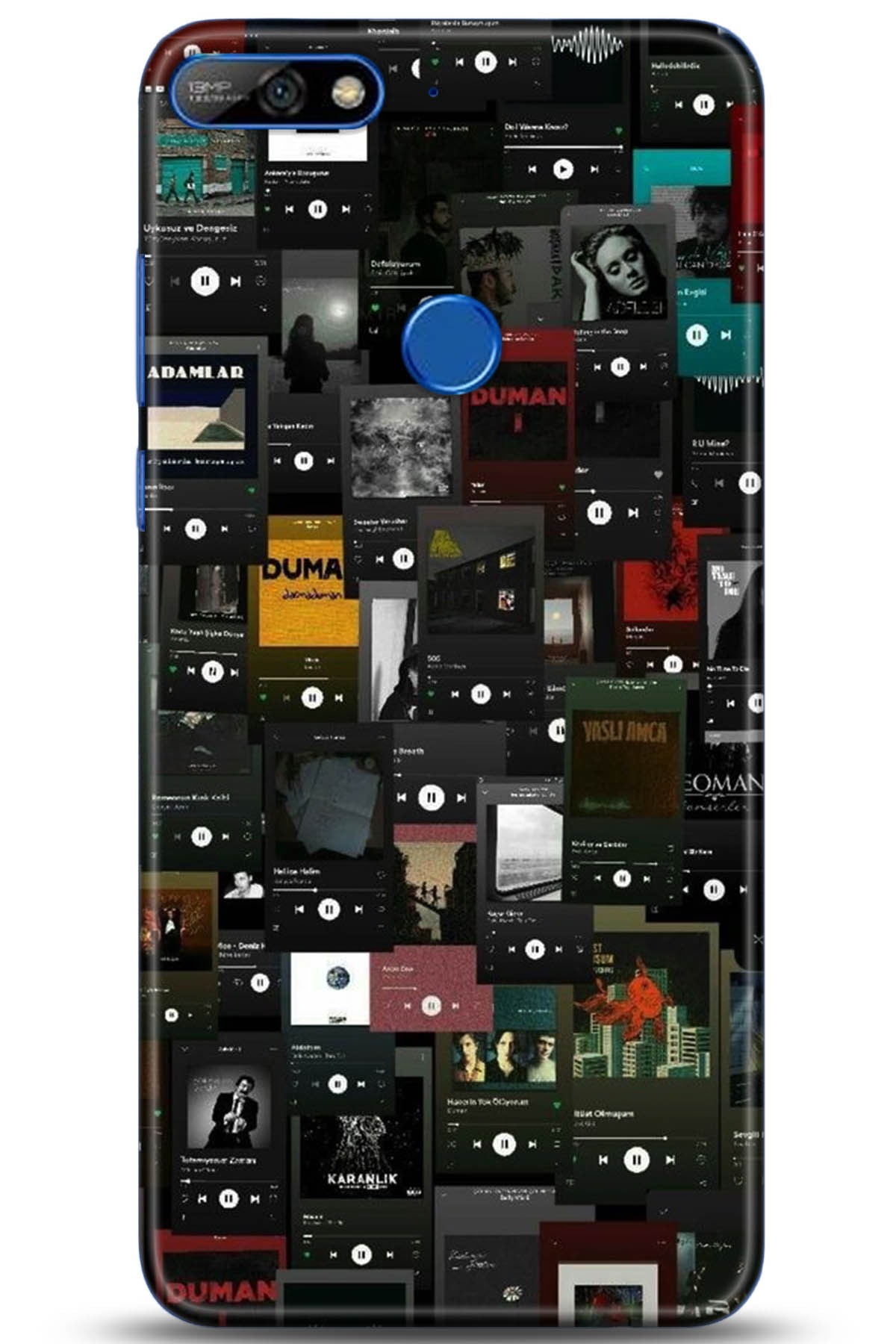 Huawei Y7 2018 Uyumlu Kılıf HD Baskılı Kılıf - Followed Institution 5264