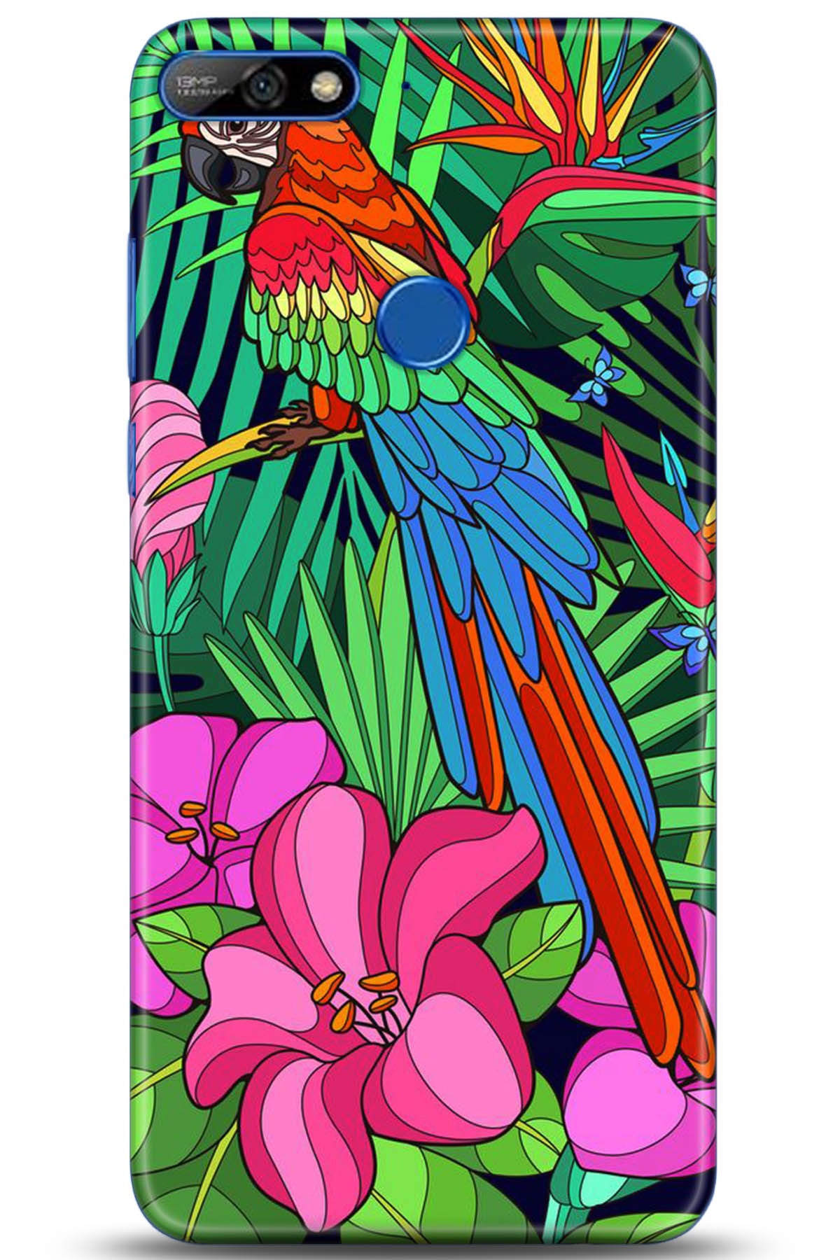 Huawei Y7 2018 Uyumlu Kılıf HD Baskılı Kılıf - Followed Institution 5283