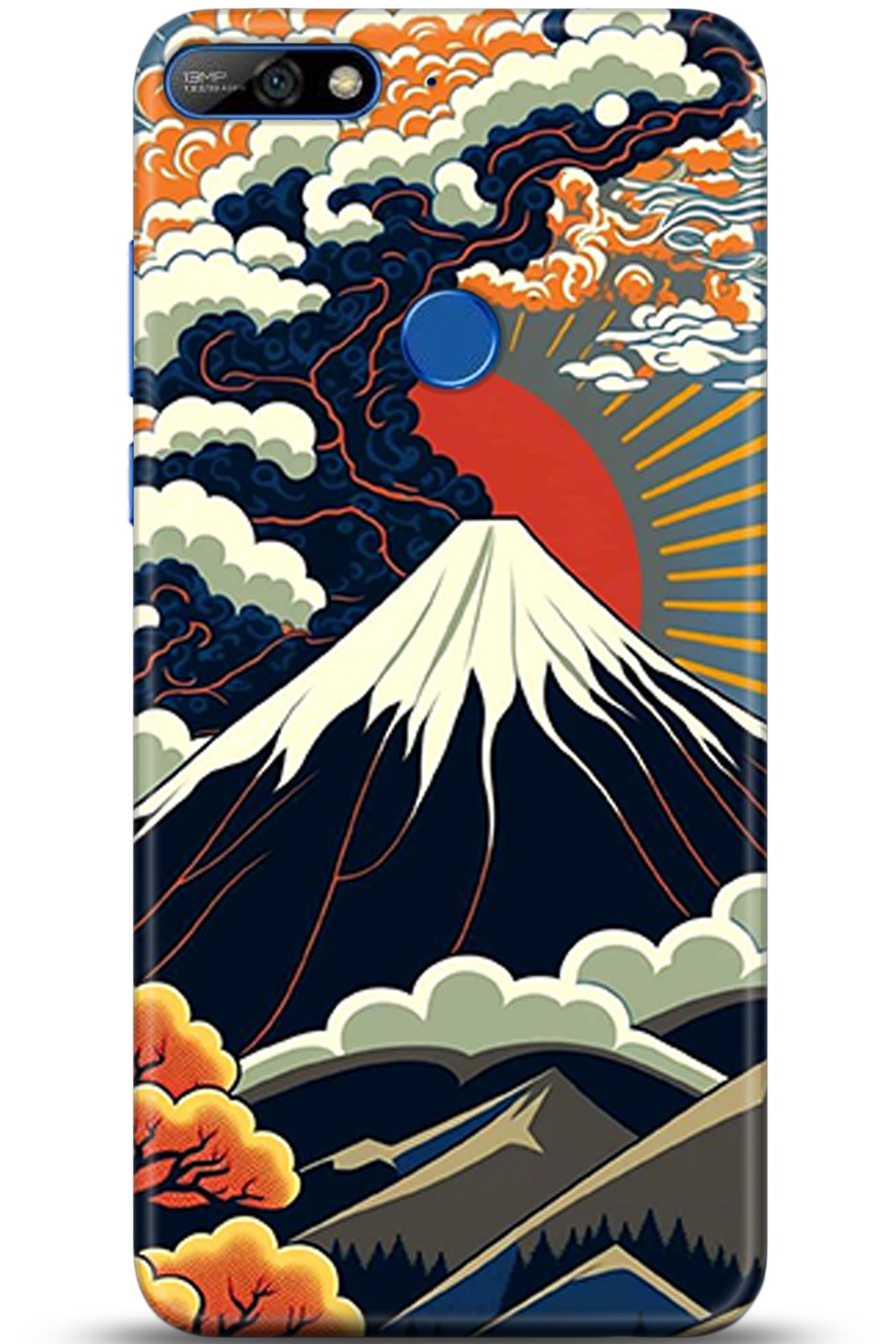 Huawei Y7 2018 Uyumlu Kılıf HD Baskılı Kılıf - Followed Institution 5342