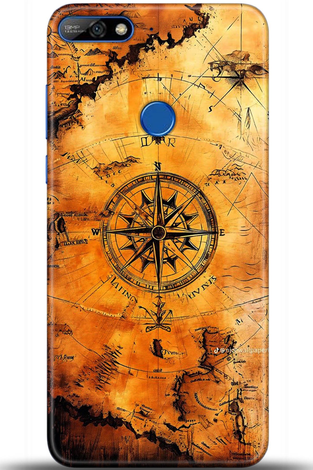 Huawei Y7 2018 Uyumlu Kılıf HD Baskılı Kılıf - Followed Institution 5383