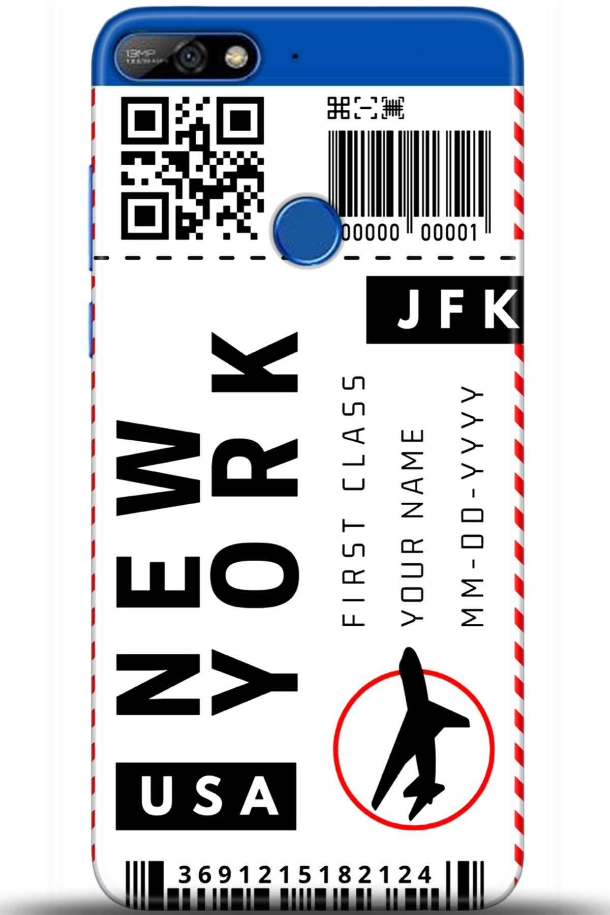 Huawei Y7 2018 Uyumlu Kılıf HD Baskılı Kılıf - Followed Institution 5490