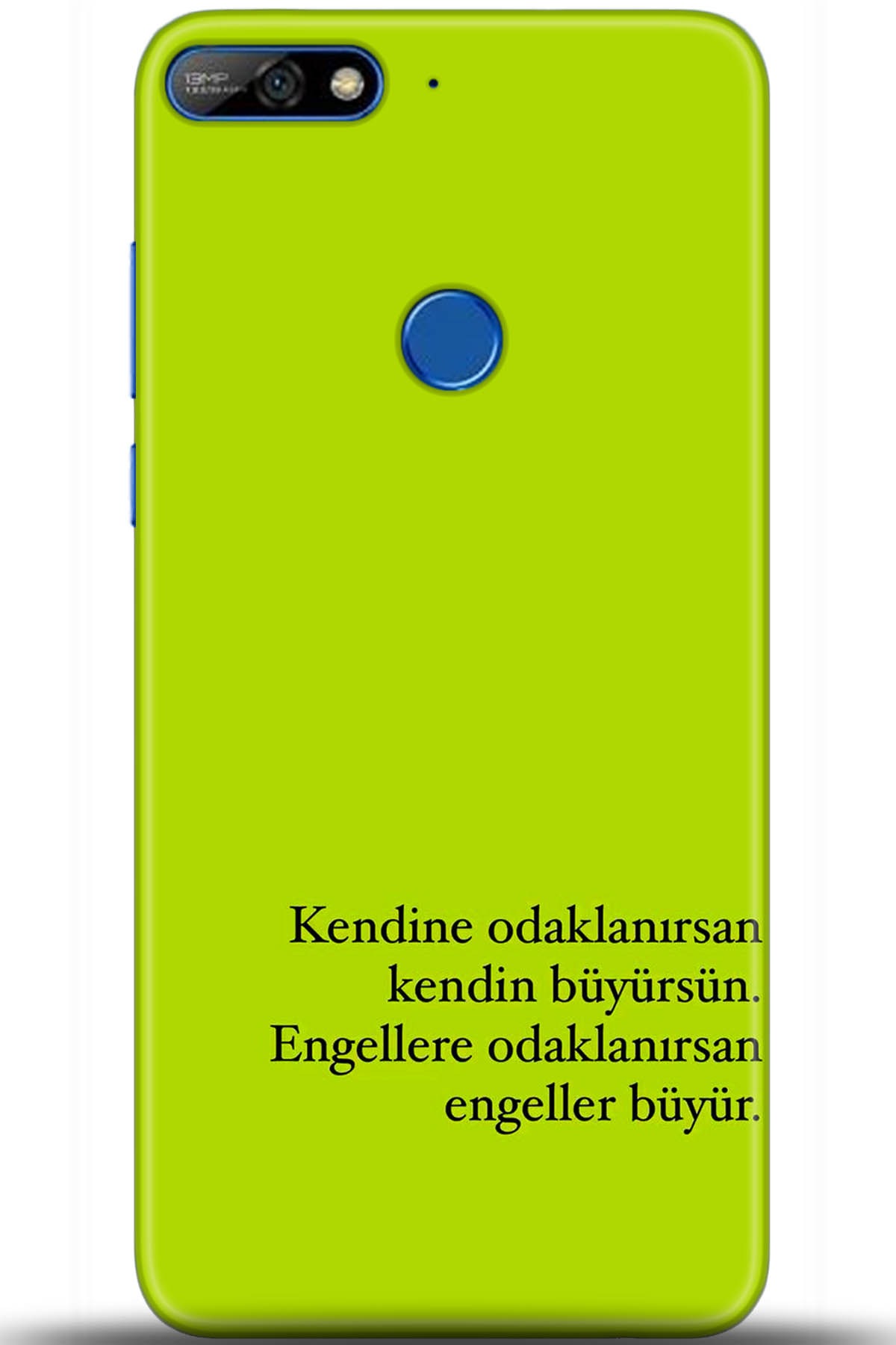 Huawei Y7 2018 Uyumlu Kılıf HD Baskılı Kılıf - Followed Institution 5593