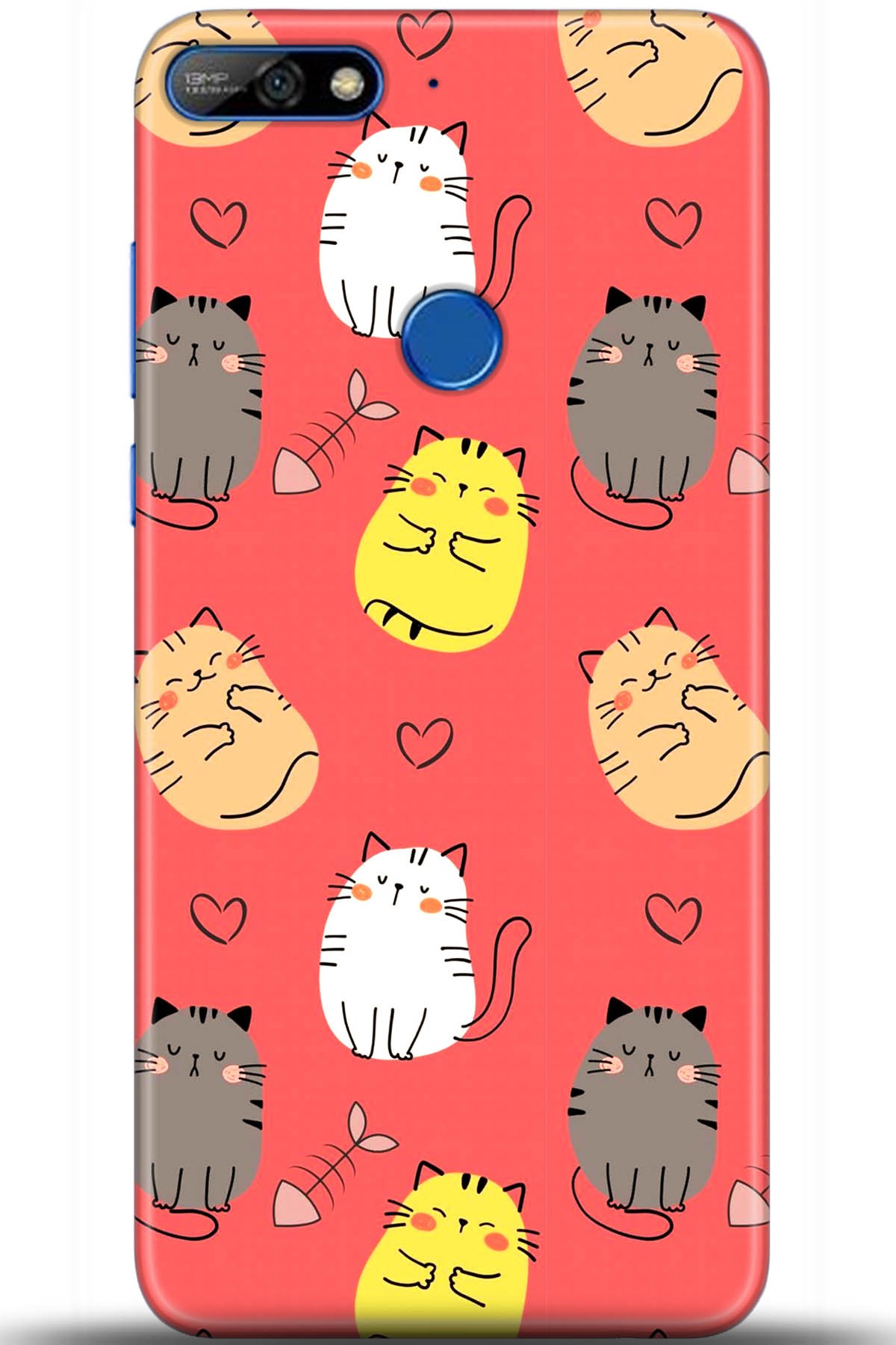 Huawei Y7 2018 Uyumlu Kılıf HD Baskılı Kılıf - Followed Institution 5656