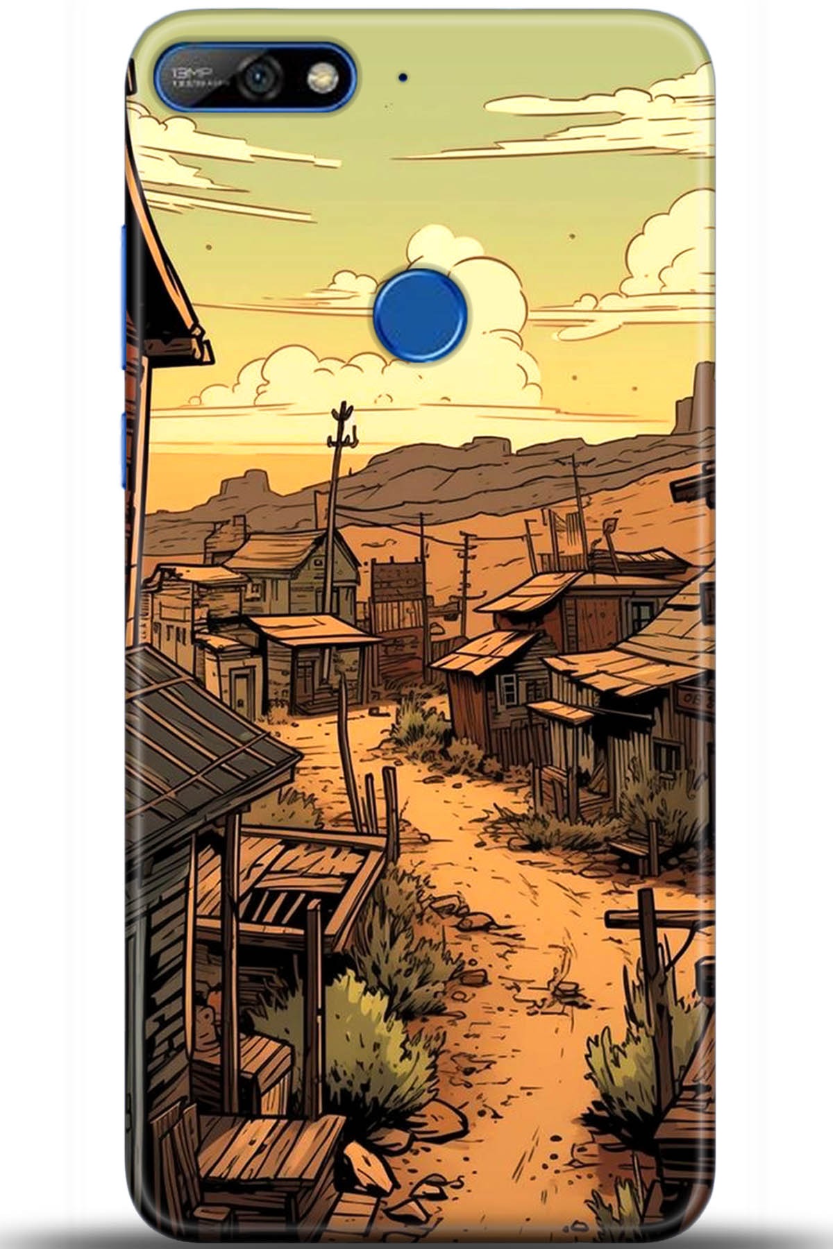 Huawei Y7 2018 Uyumlu Kılıf HD Baskılı Kılıf - Followed Institution 5676