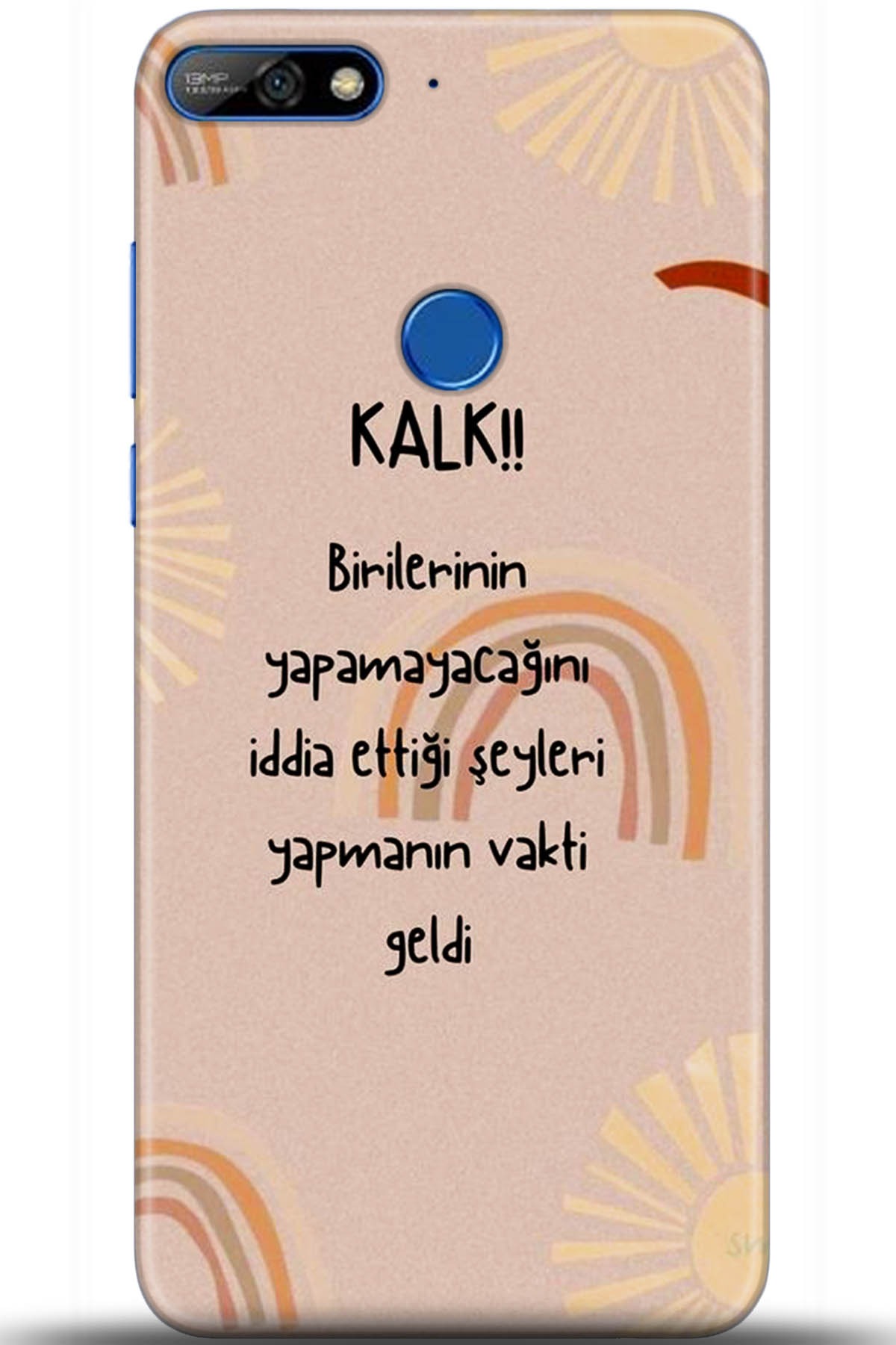 Huawei Y7 2018 Uyumlu Kılıf HD Baskılı Kılıf - Followed Institution 5688