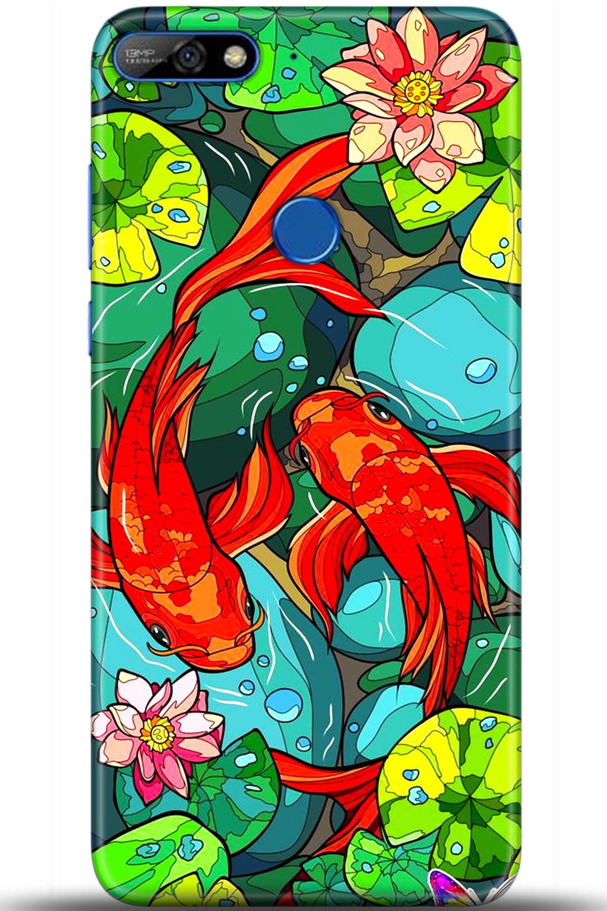 Huawei Y7 2018 Uyumlu Kılıf HD Baskılı Kılıf - Followed Institution 5700