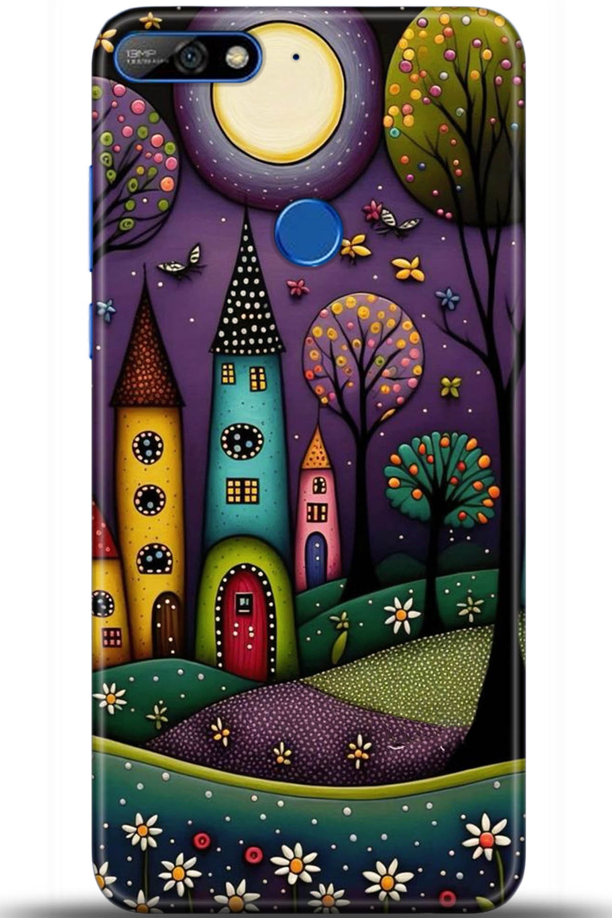 Huawei Y7 2018 Uyumlu Kılıf HD Baskılı Kılıf - Followed Institution 5704