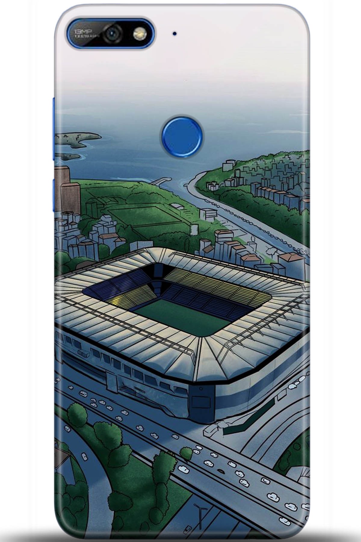 Huawei Y7 2018 Uyumlu Kılıf HD Baskılı Kılıf - Followed Institution 5715