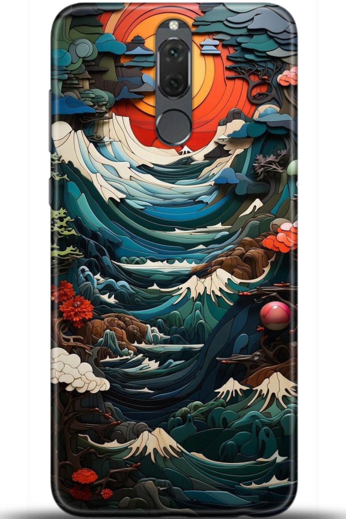 Huawei Mate 10 Lite Uyumlu Kılıf HD Baskılı Kılıf - Followed Institution 5009