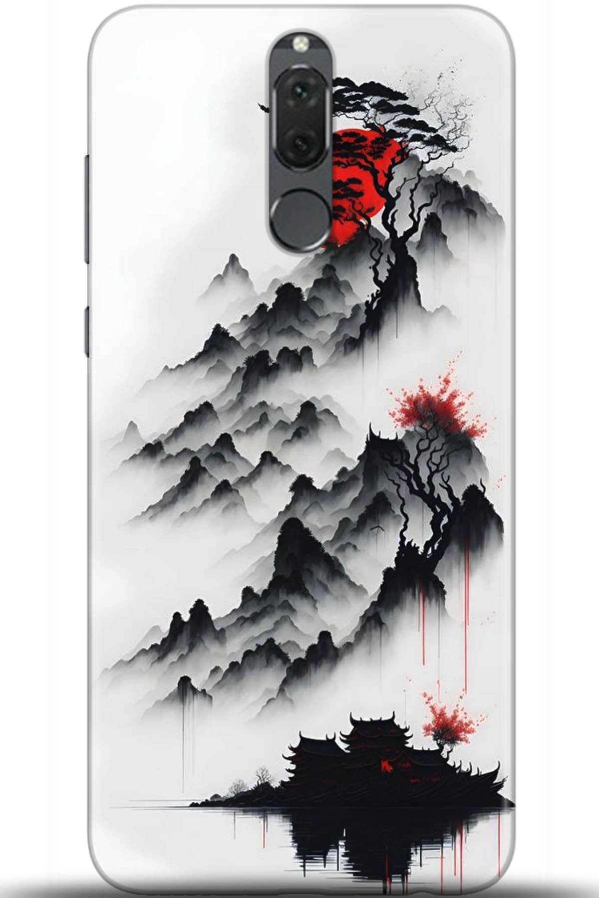 Huawei Mate 10 Lite Uyumlu Kılıf HD Baskılı Kılıf - Followed Institution 5172