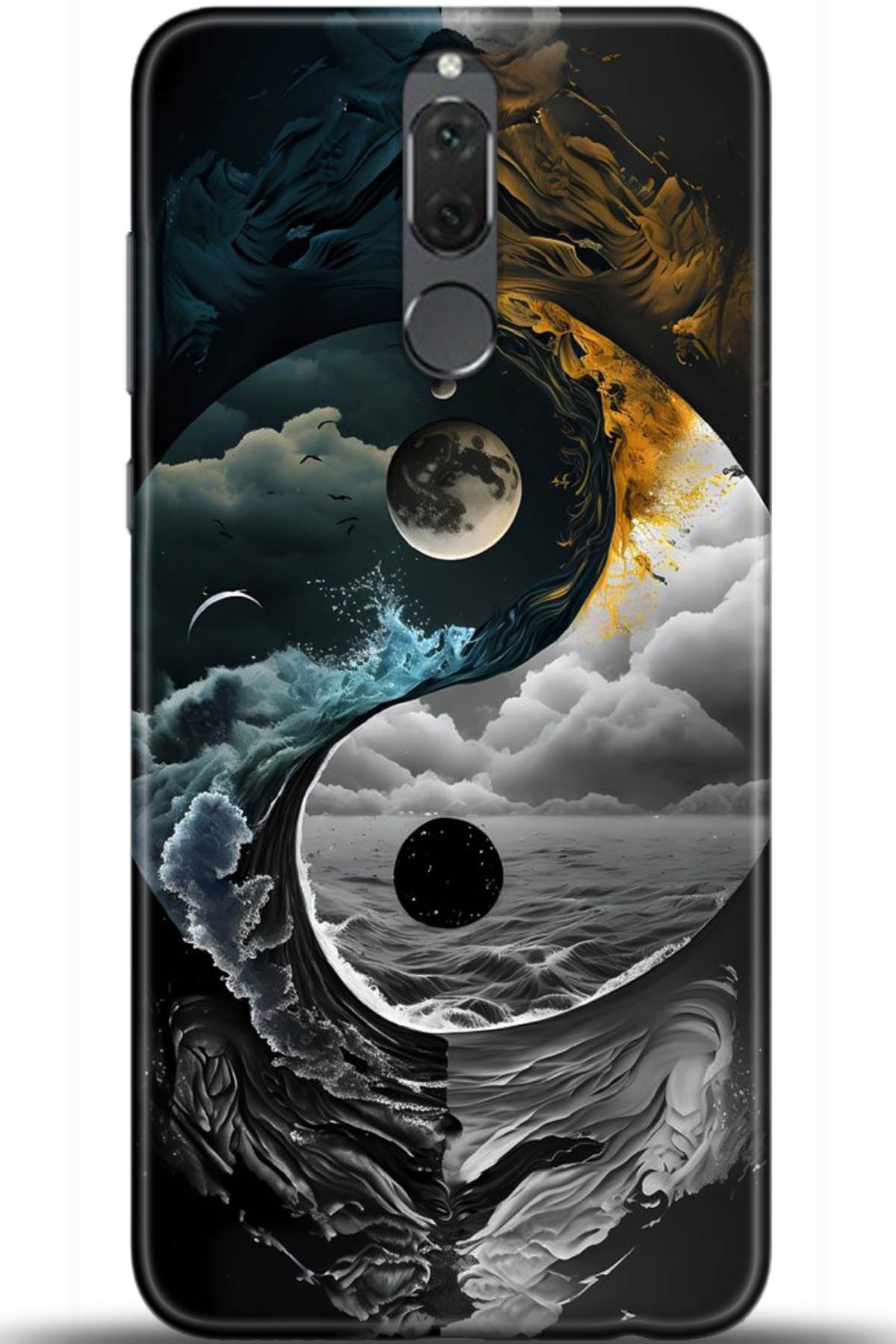 Huawei Mate 10 Lite Uyumlu Kılıf HD Baskılı Kılıf - Followed Institution 5177